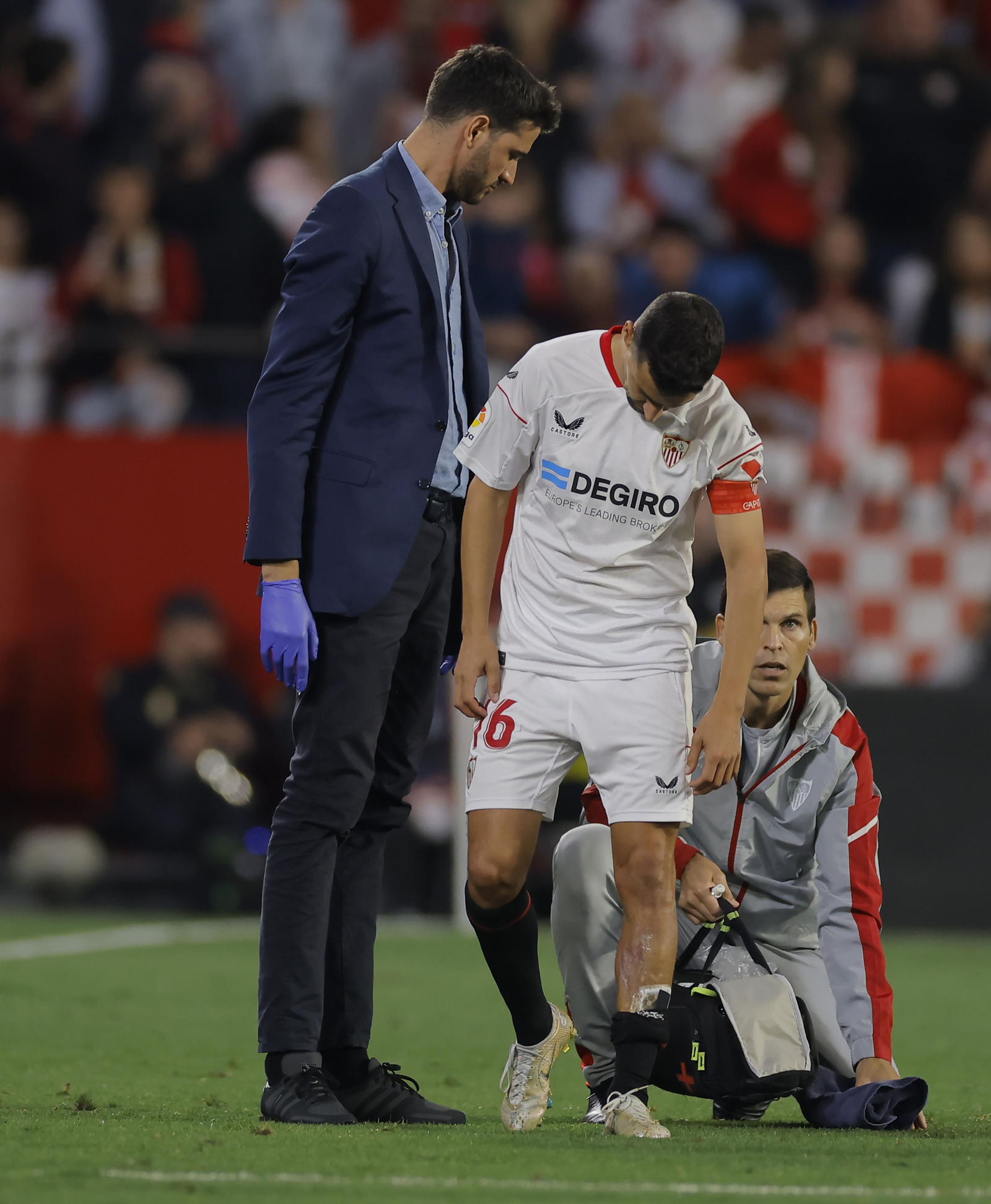 El tremendo gañafón que le dejó Miranda a Jesús Navas.