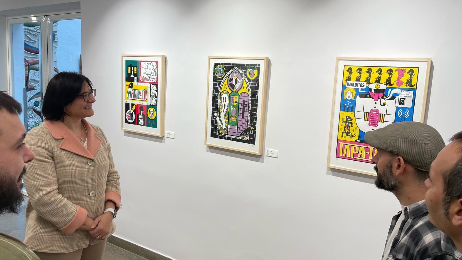 Exposición de los proyectos del alumnado de la Escuela de Arte Superior de Diseño Val del Omar.