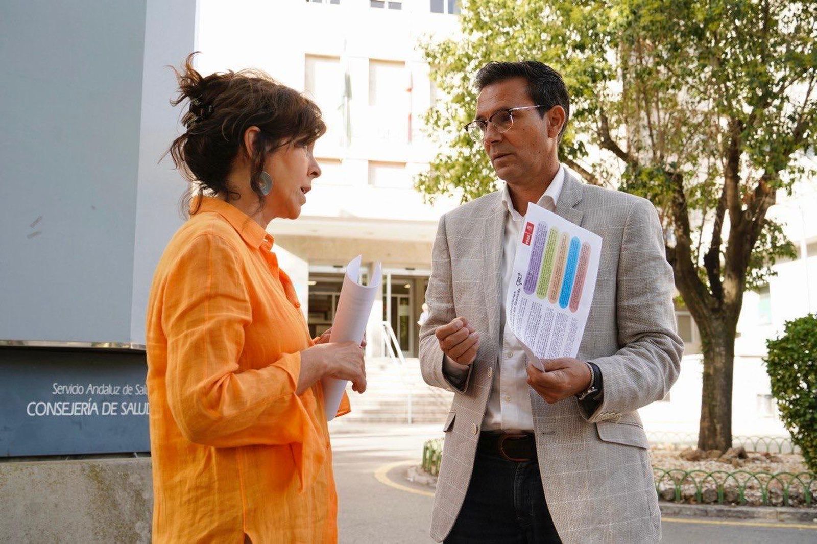 Mari Ángeles Prieto y Paco Cuenca a las puertas del CITS