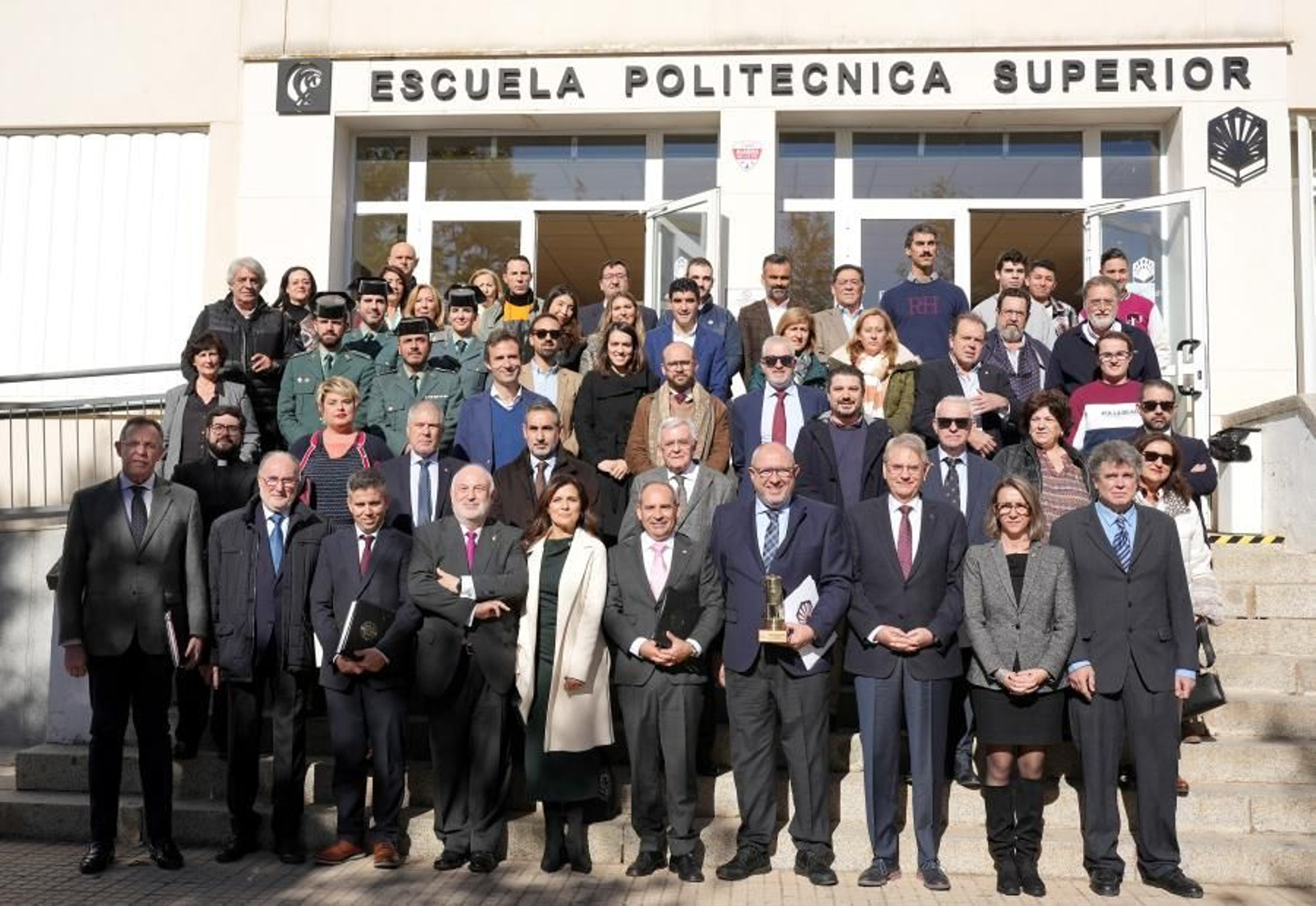 La Escuela Politécnica Superior de Belmez festeja Santa Bárbara.