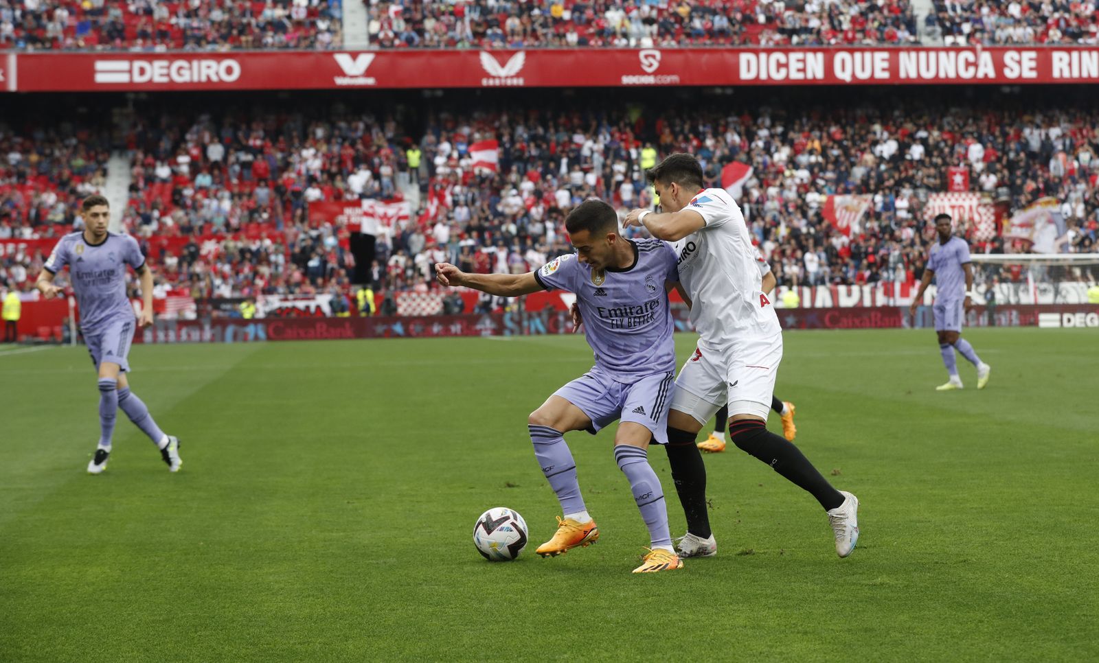 Las imágenes del Sevilla-Madrid