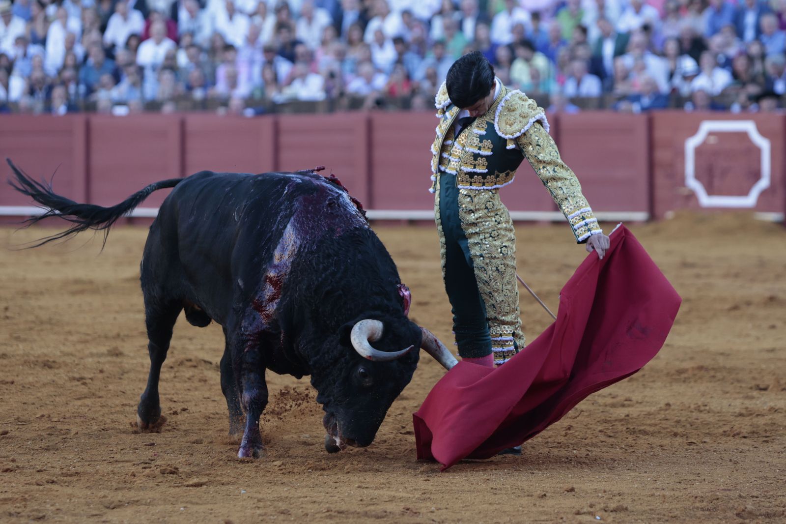 Las imágenes de la primera corrida de la Feria de San Miguel