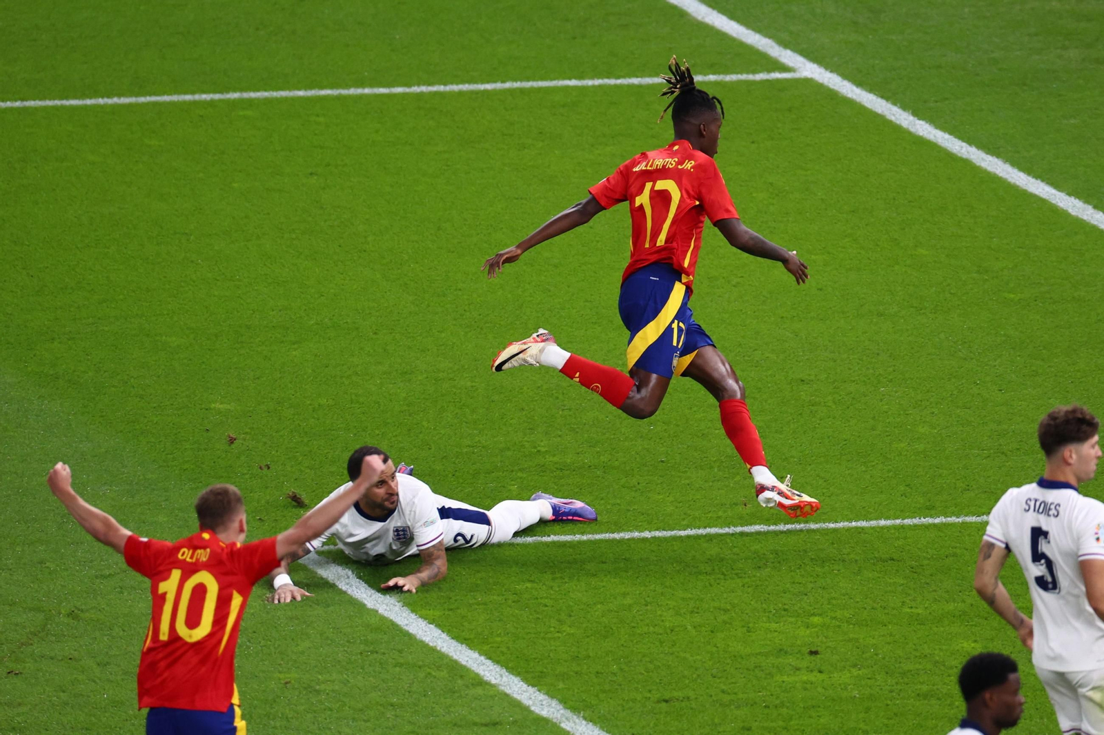 Las mejores fotos de la final España - Inglaterra