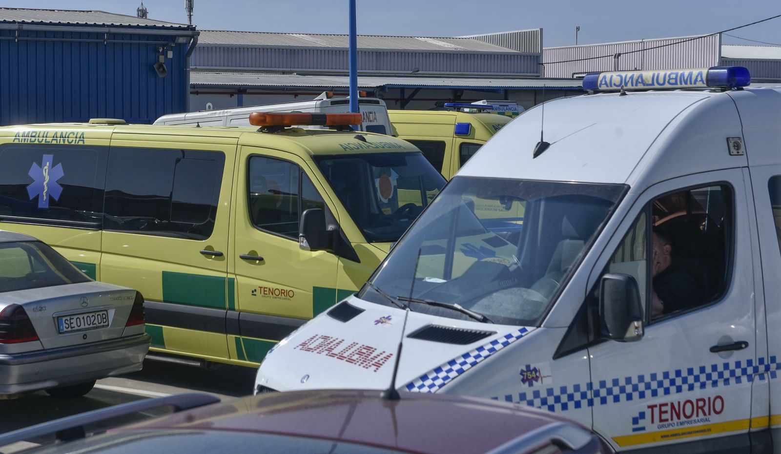 Instalaciones de Ambulancias Tenorio en el Polígono El Pino.