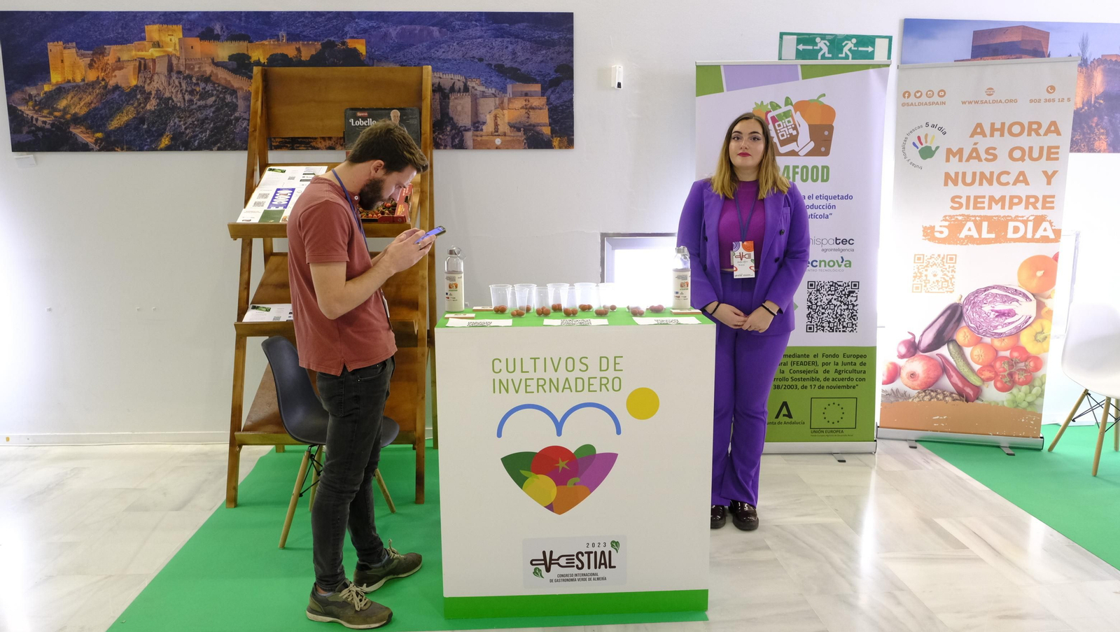 Primer día de Vestial 2023 en el Palacio de Congresos del Toyo-Retamar