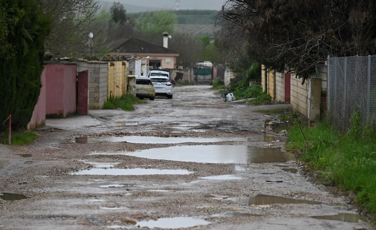 La parcelación de Guadalvalle tras el paso del temporal
