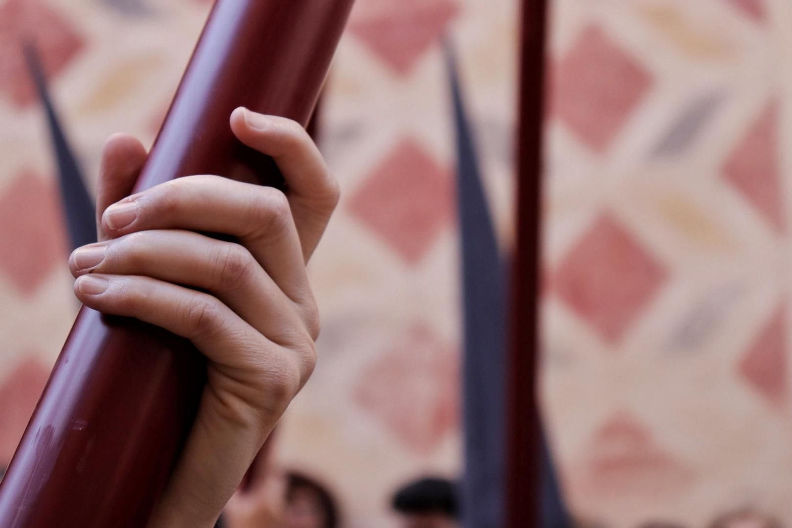 Dolores de San Juan en el Viernes Santo en Málaga, en imágenes