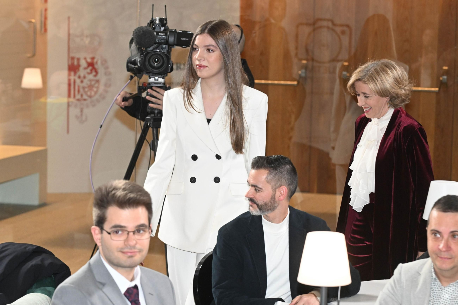 El álbum del primer acto institucional presidido por la infanta Sofía