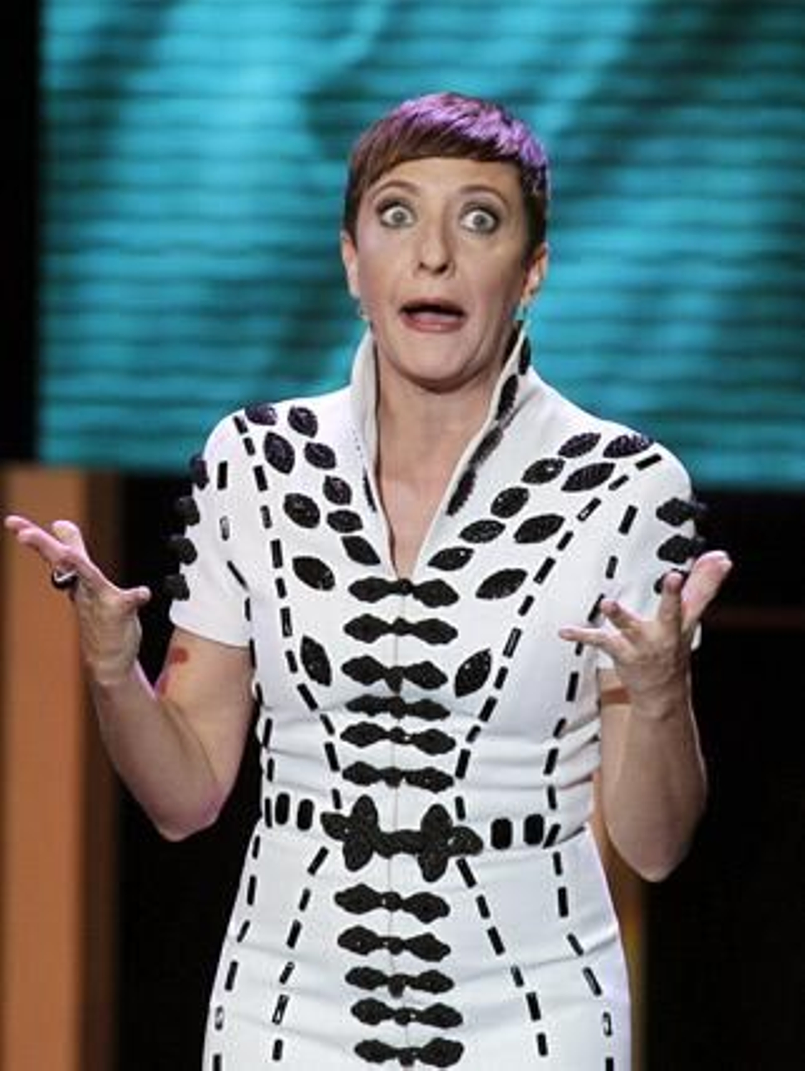 Eva Hache, presentadora de la gala. / EFE