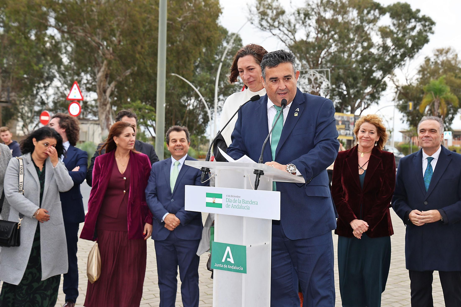Imágenes del acto del Día de la Bandera de Andalucía