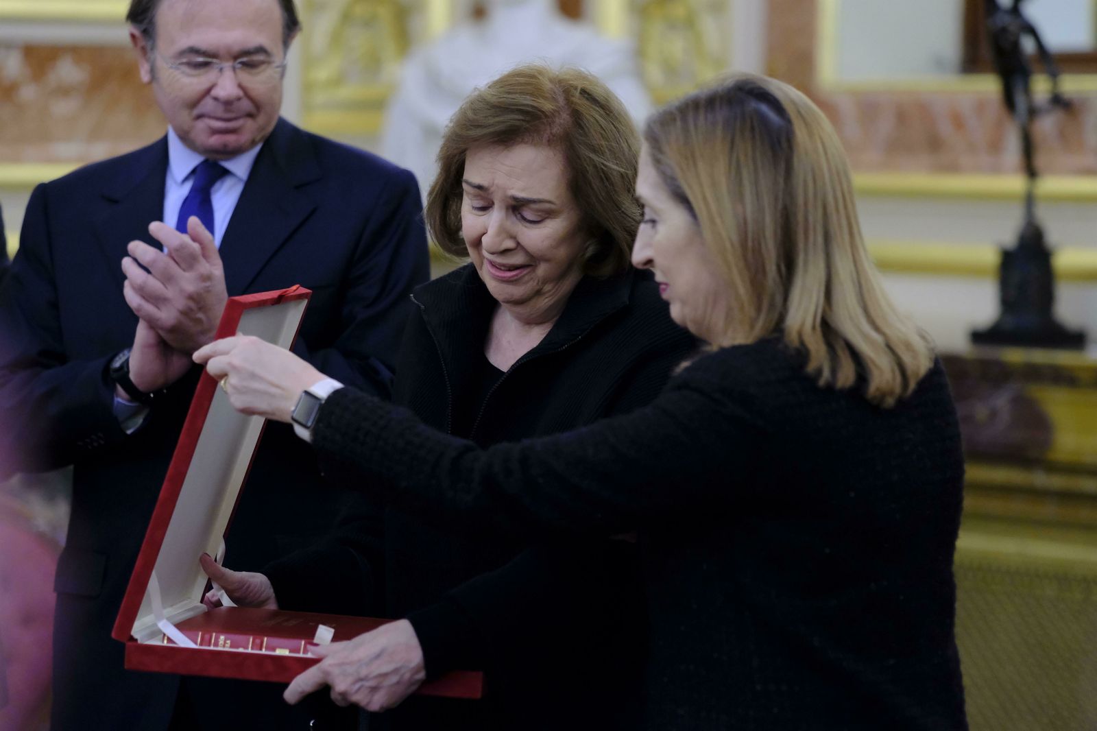 Las imágenes del homenaje a Pérez Llorca en el Congreso