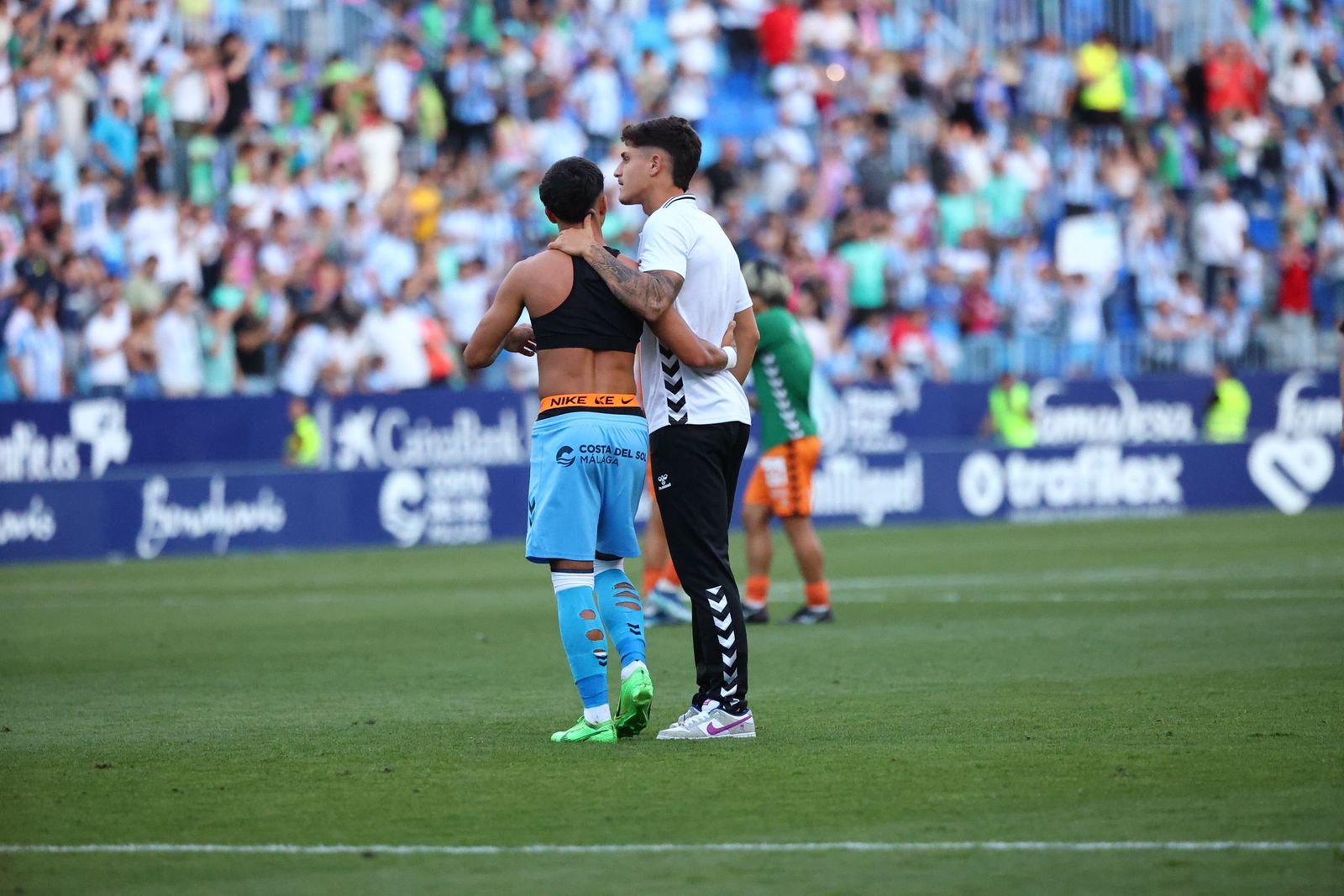 El Málaga CF - Antequera, en fotos
