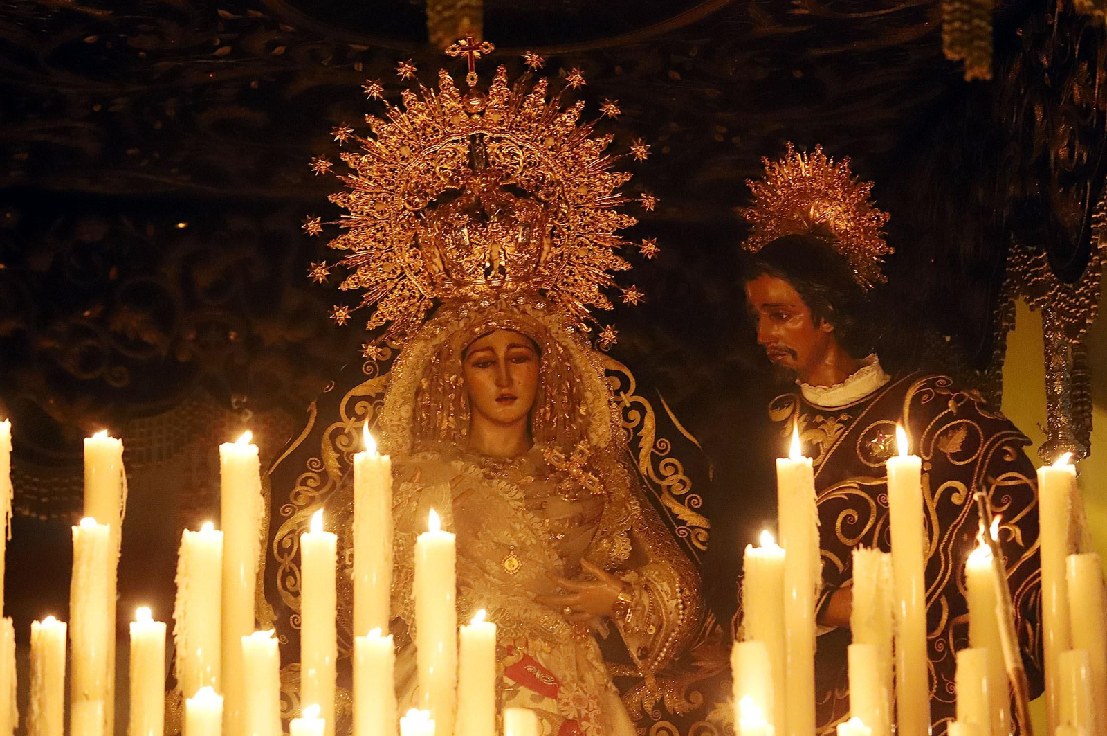 Imágenes del Nazareno en la madrugá de Huelva