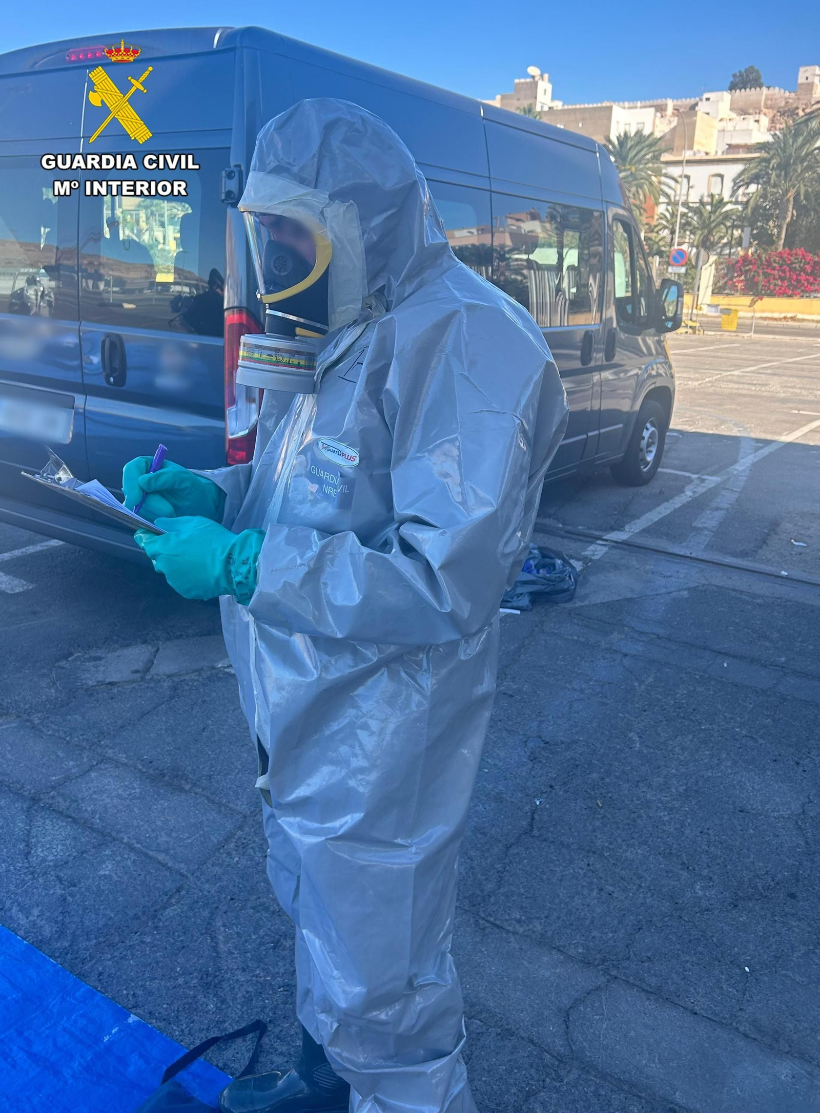 La Guardia Civil forma en Almería a 24 agentes frente a posibles amenazas NRBQ