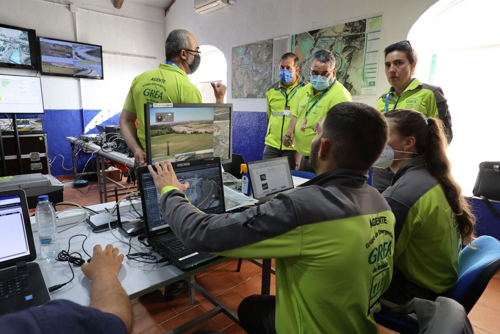 Así se controla y vigila el Gran Premio de Motociclismo de Jerez