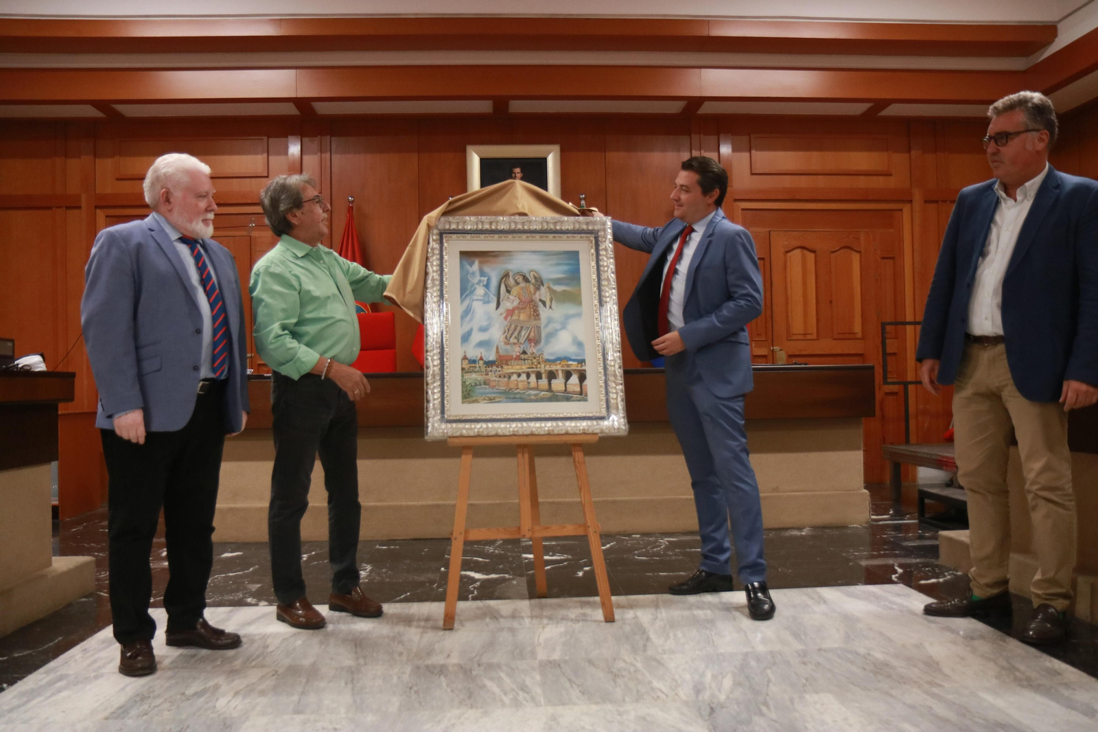 Cartel de las fiestas patronales de las peñas de Córdoba.