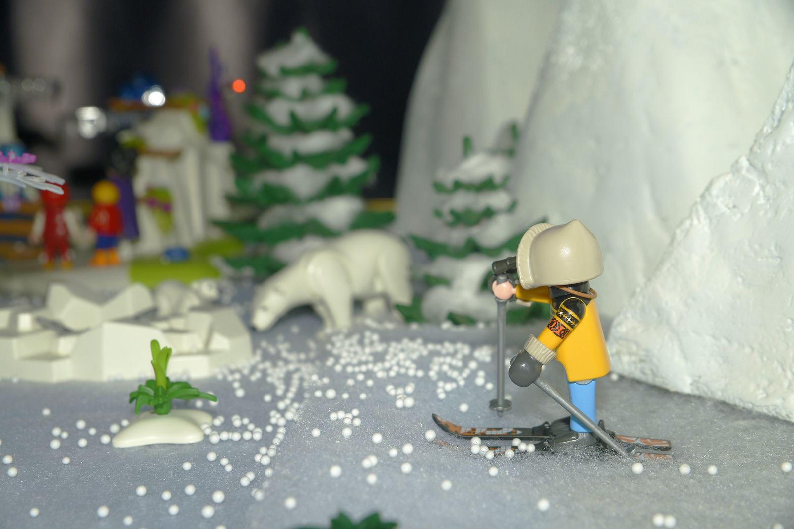 Fotos del Belén de playmobil en La Línea