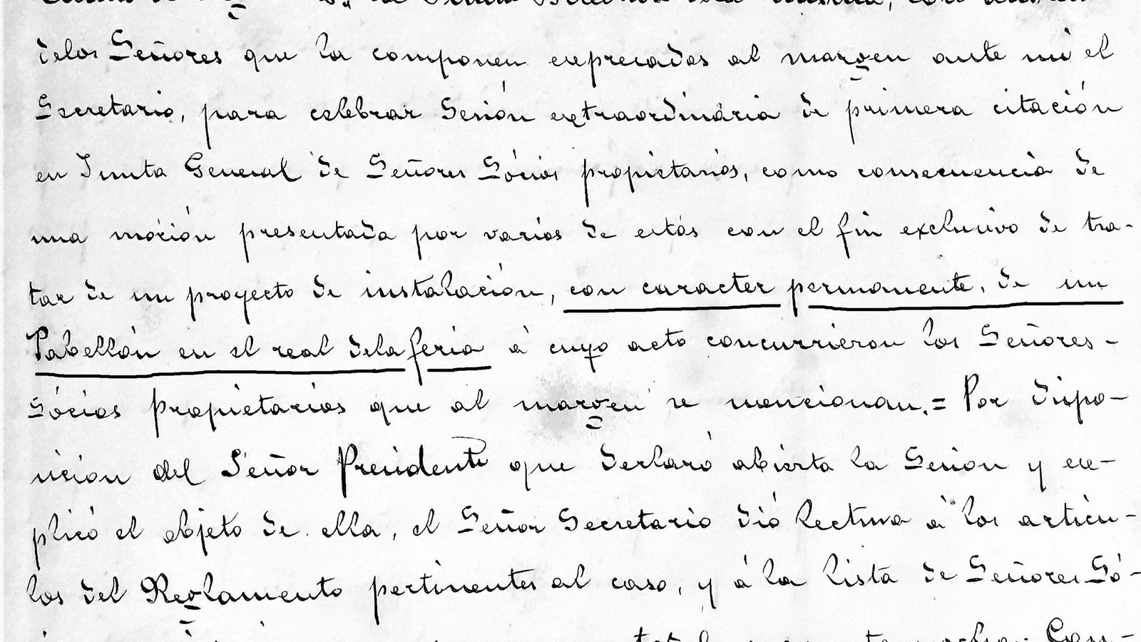 El Casino aprueba la construcción con carácter permanente de un pabellón en el Paseo de la Feria