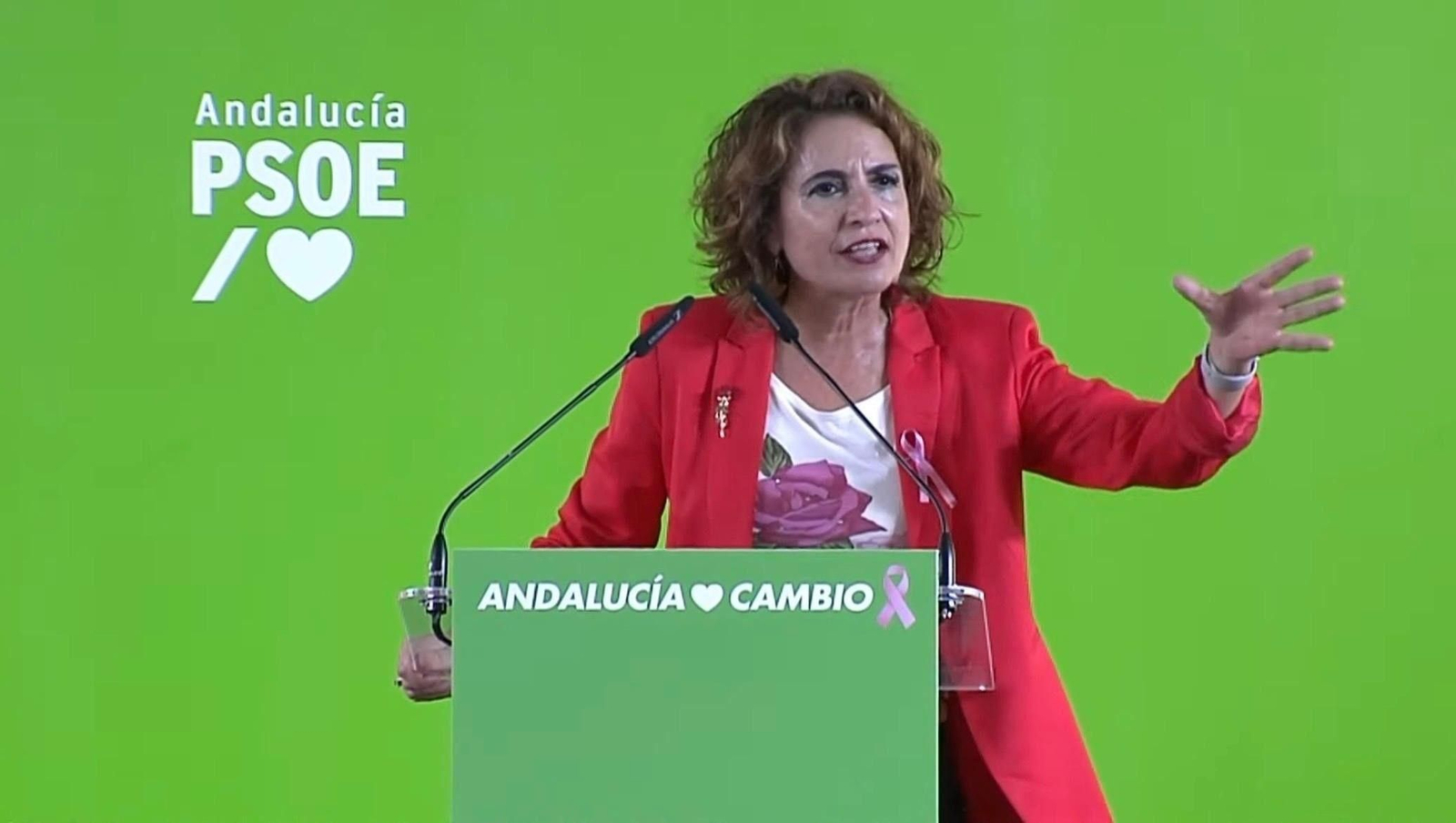 Imagen de archivo de la secretaria general del PSOE de Andalucía, María Jesús Montero