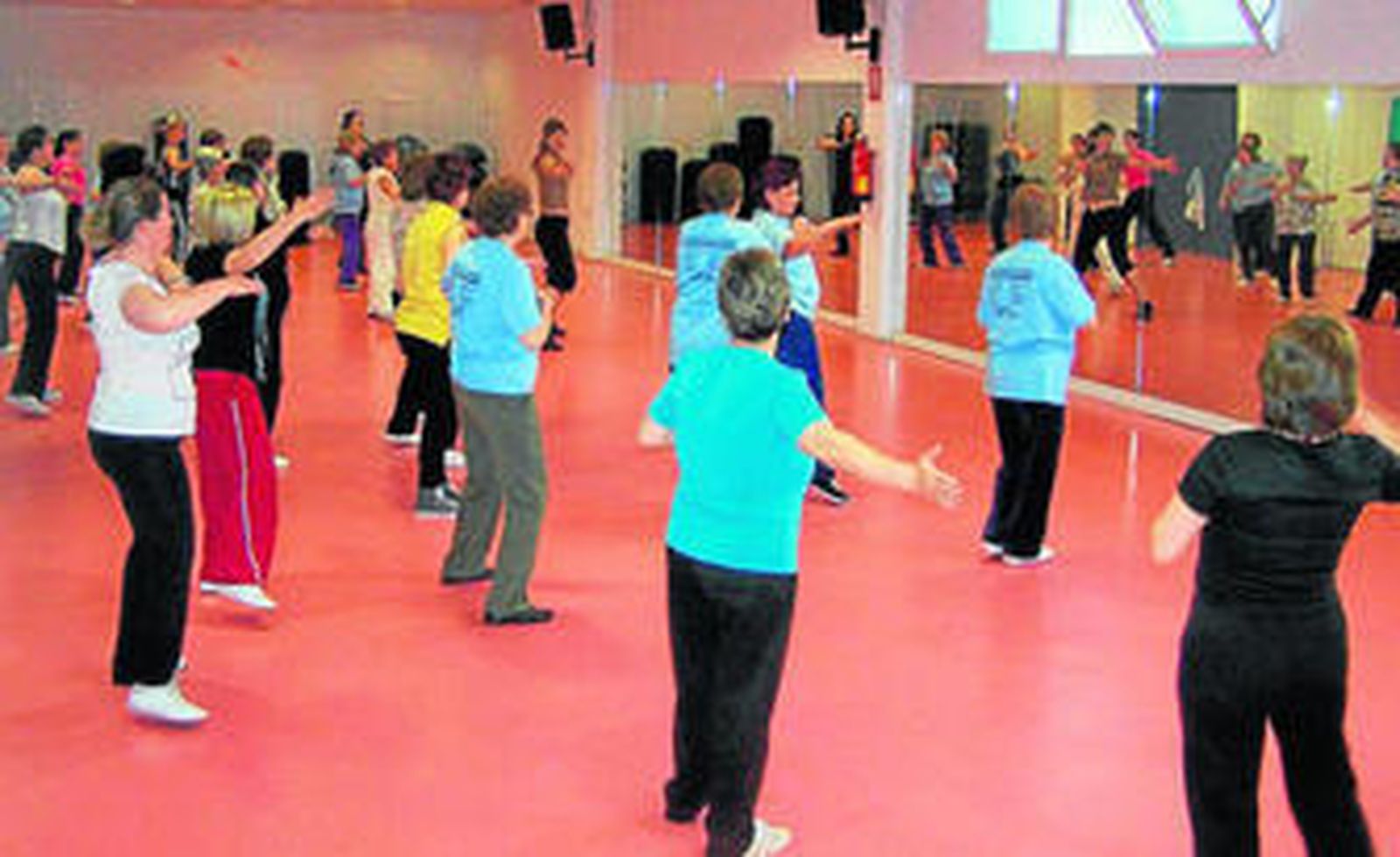 Body pump fue una de las actividades más demandadas.