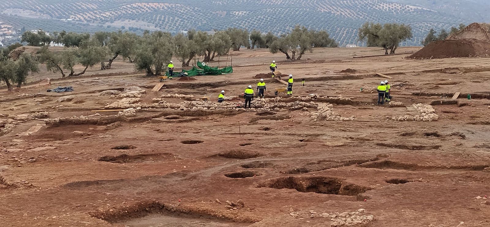 Obras en la Variante de Loja en el tramo de Riofrío