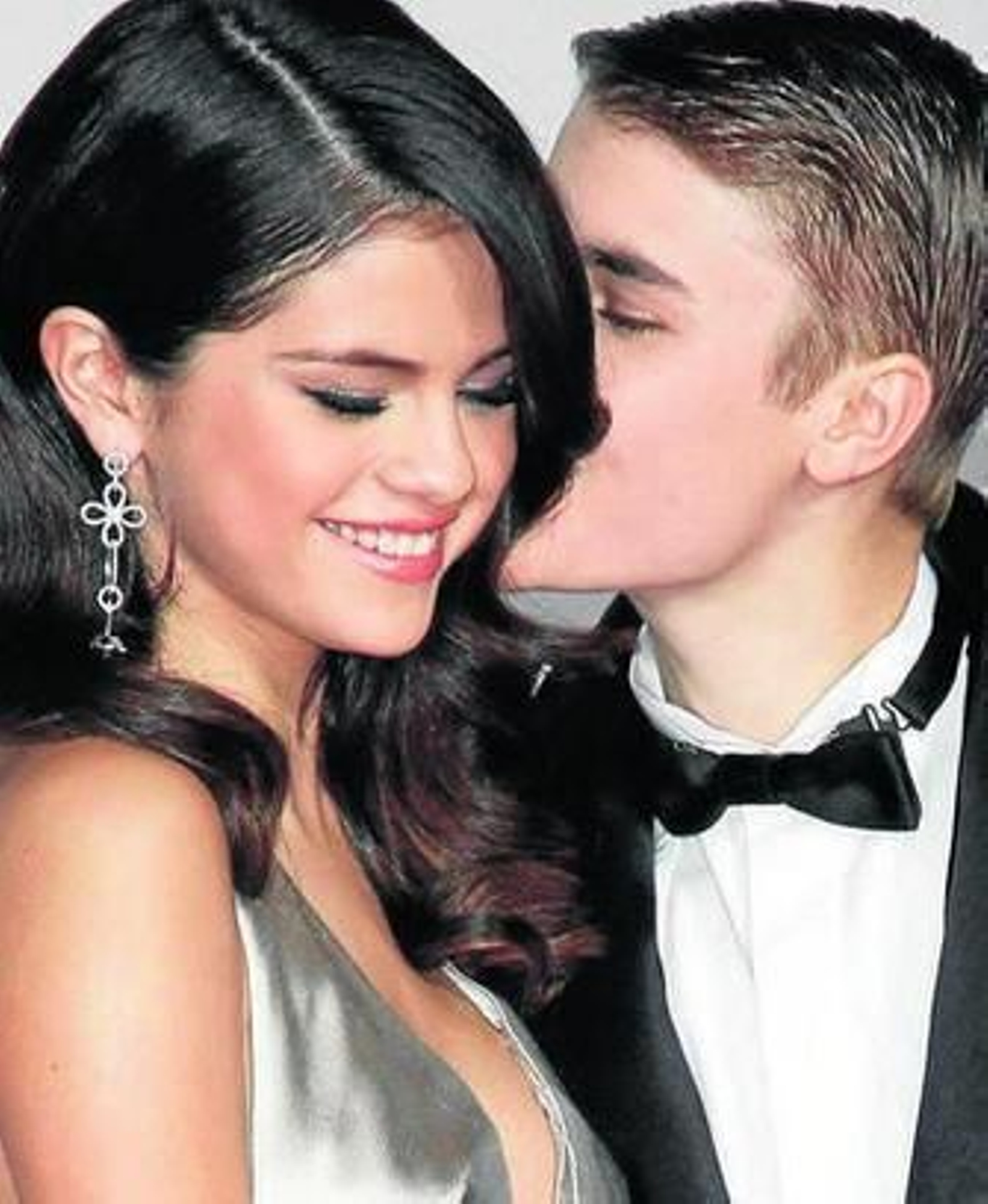 La ex pareja, en sus momentos más dulces.