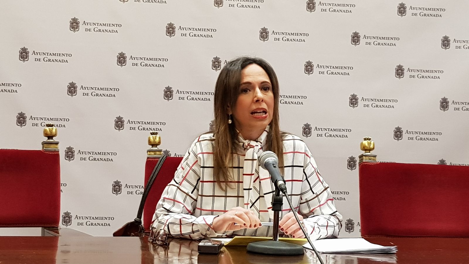 La concejal del PP, Rocío Díaz.