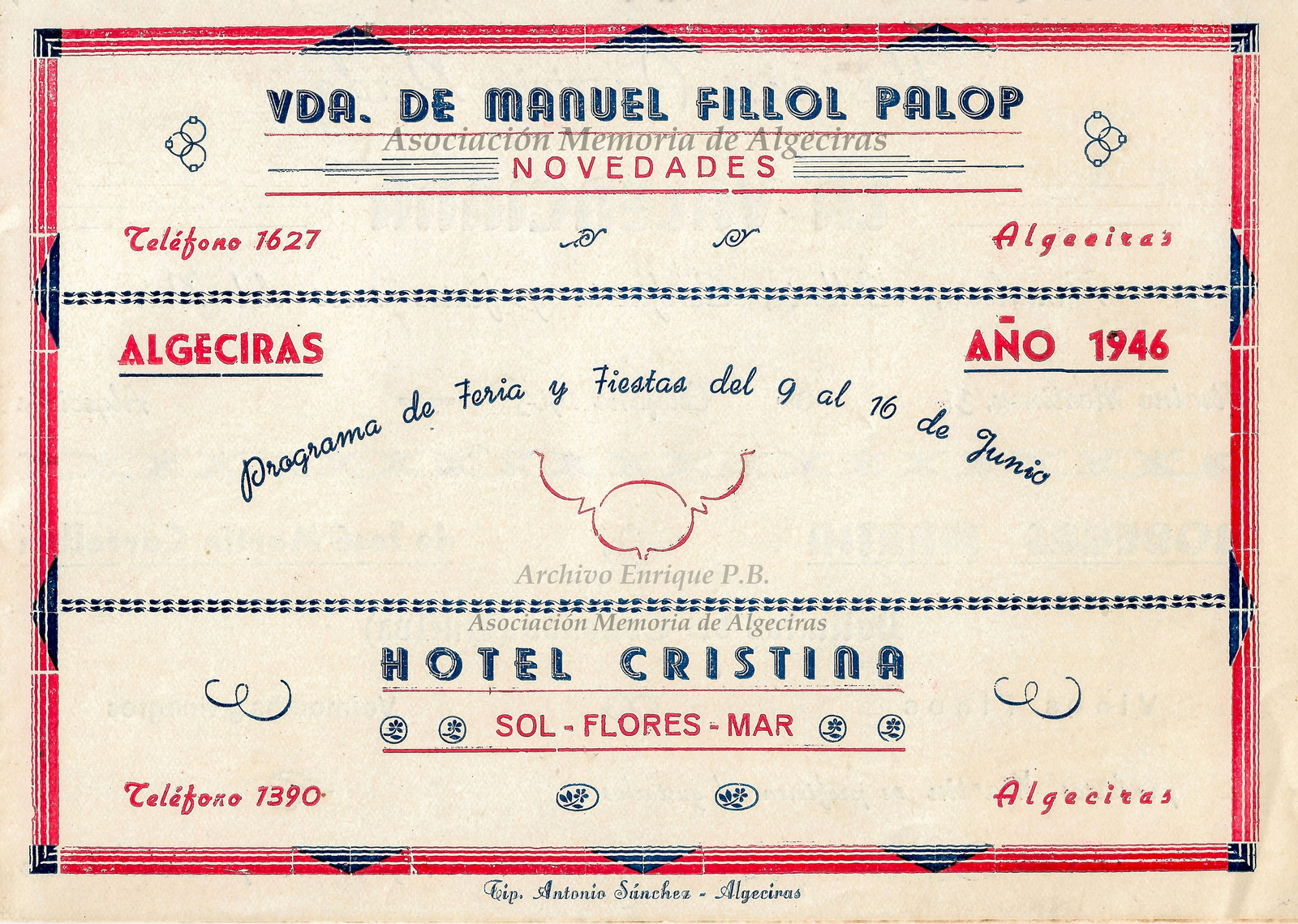 La exposición 'Los primeros 100 años de la Feria de Algeciras', en imágenes