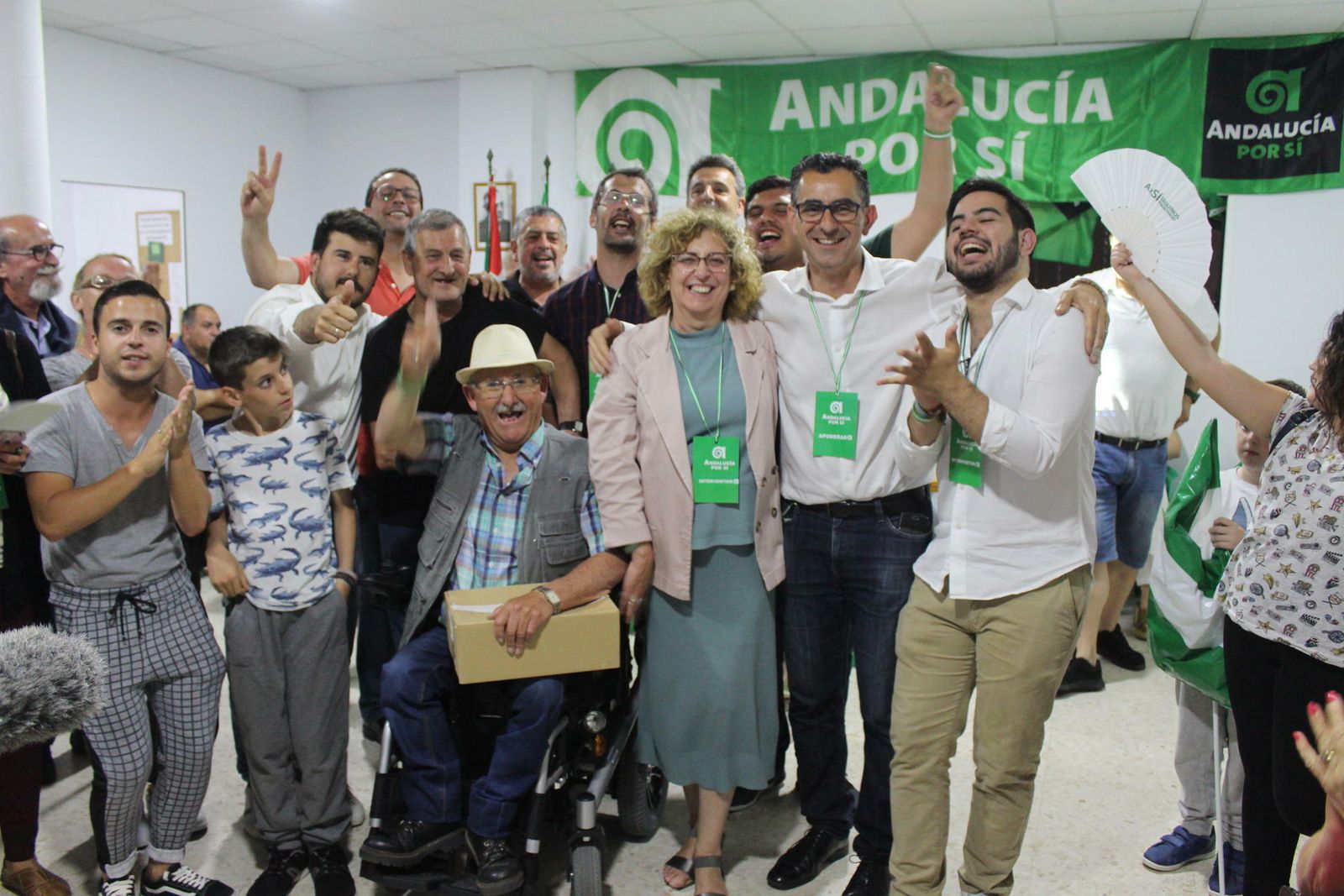 AxSí celebra su mayoría en Barbate.