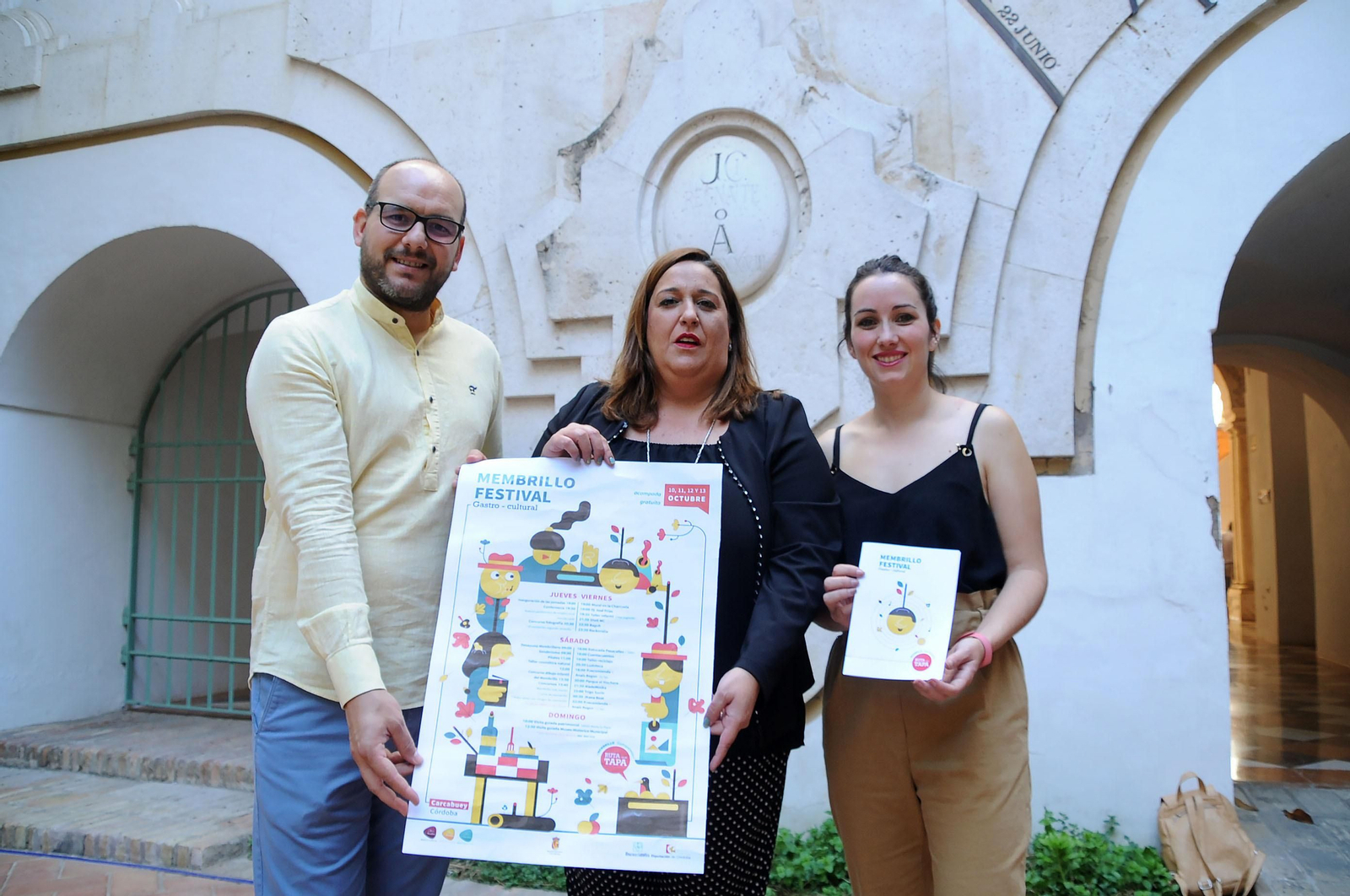 Un momento de la presentación del Membrillo Festival.
