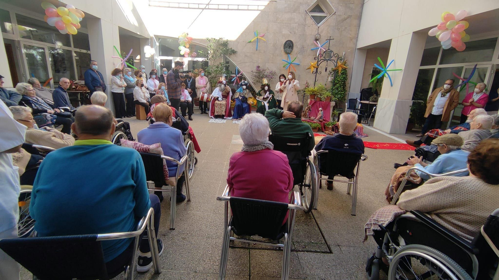 Reyes Magos en Puerto Real 2023: Visita a los centros asistenciales