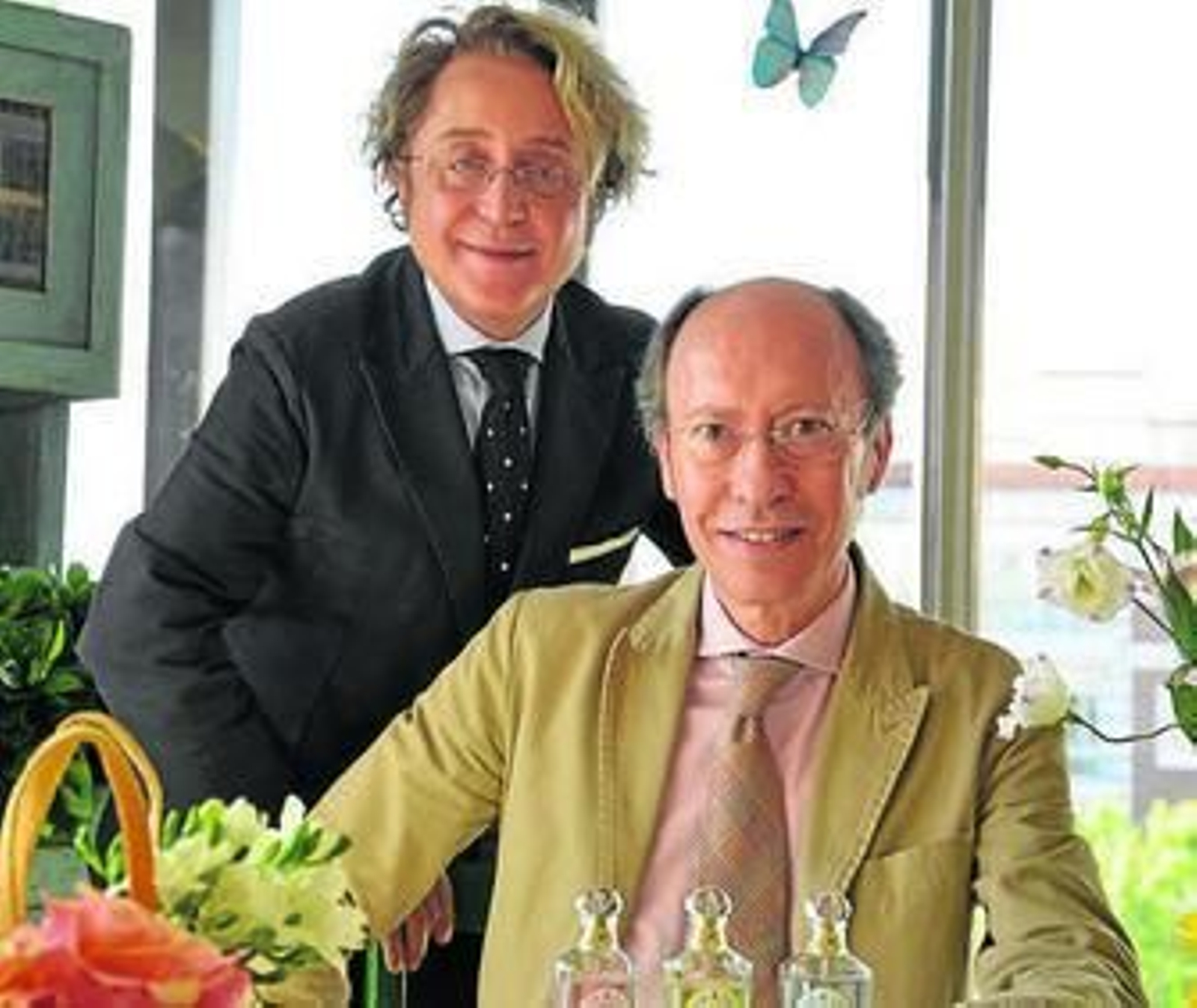 Los diseñadores sevillanos Victorio & Lucchino.