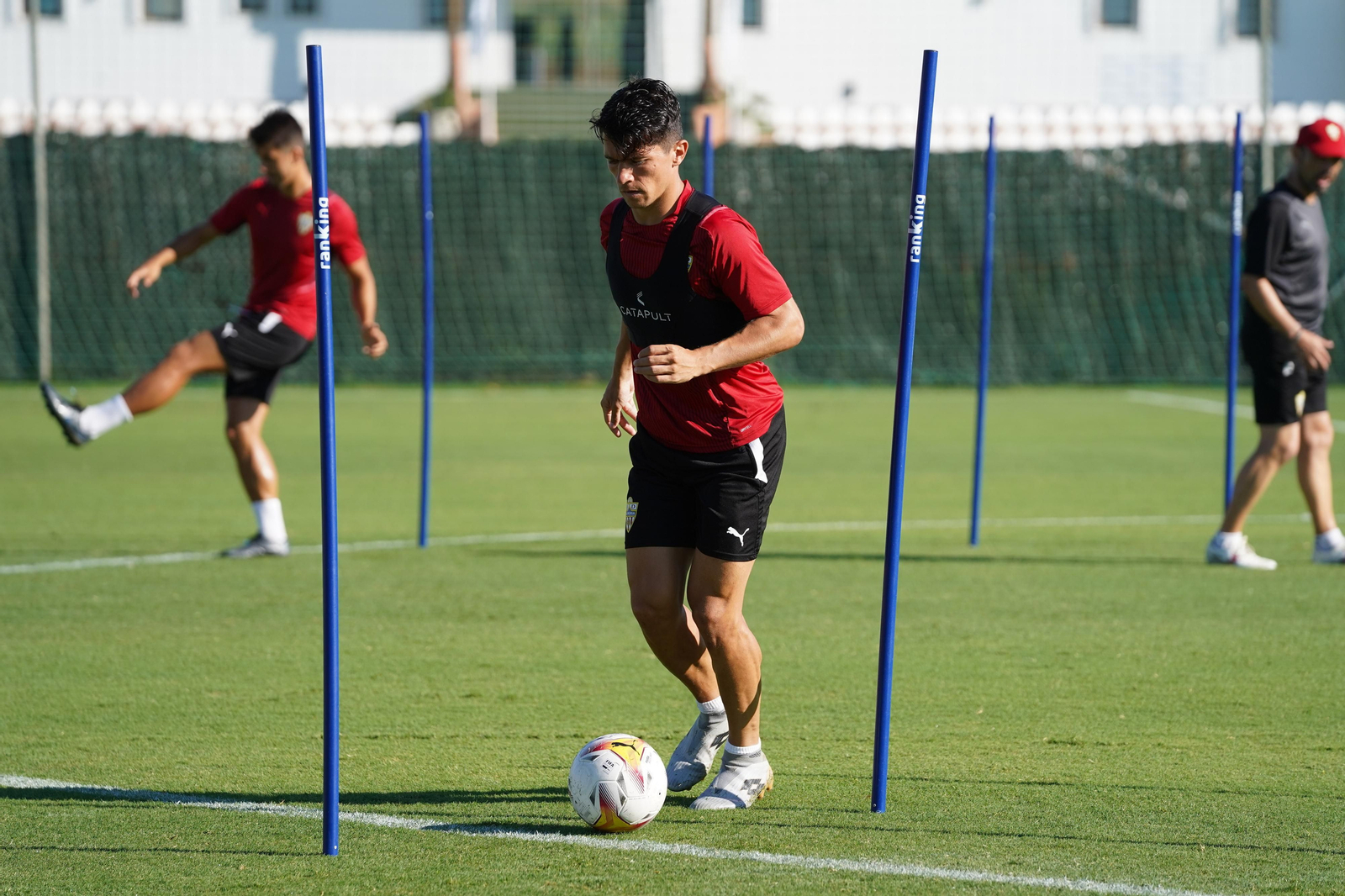 Entrenamiento del Almería, sábado 7