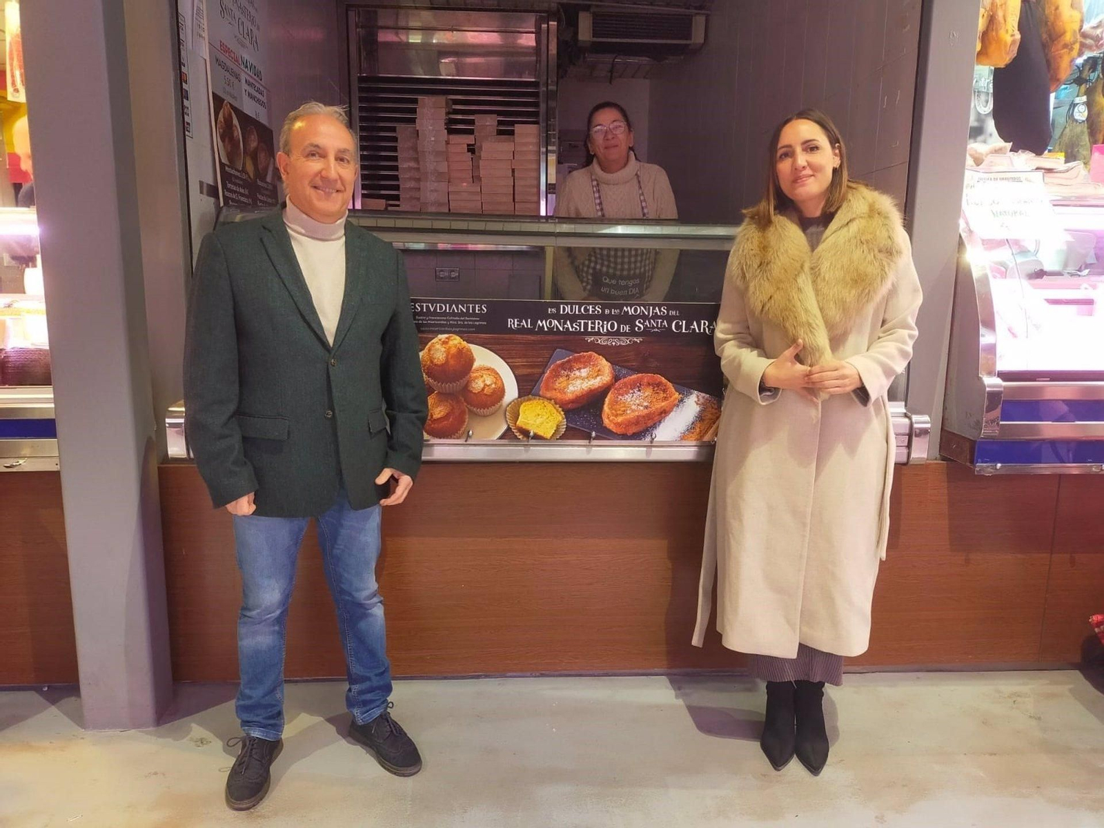 Ayuntamiento de Jaén cede dos puestos en mercados de abastos para la venta de repostería de las hermanas clarisas.