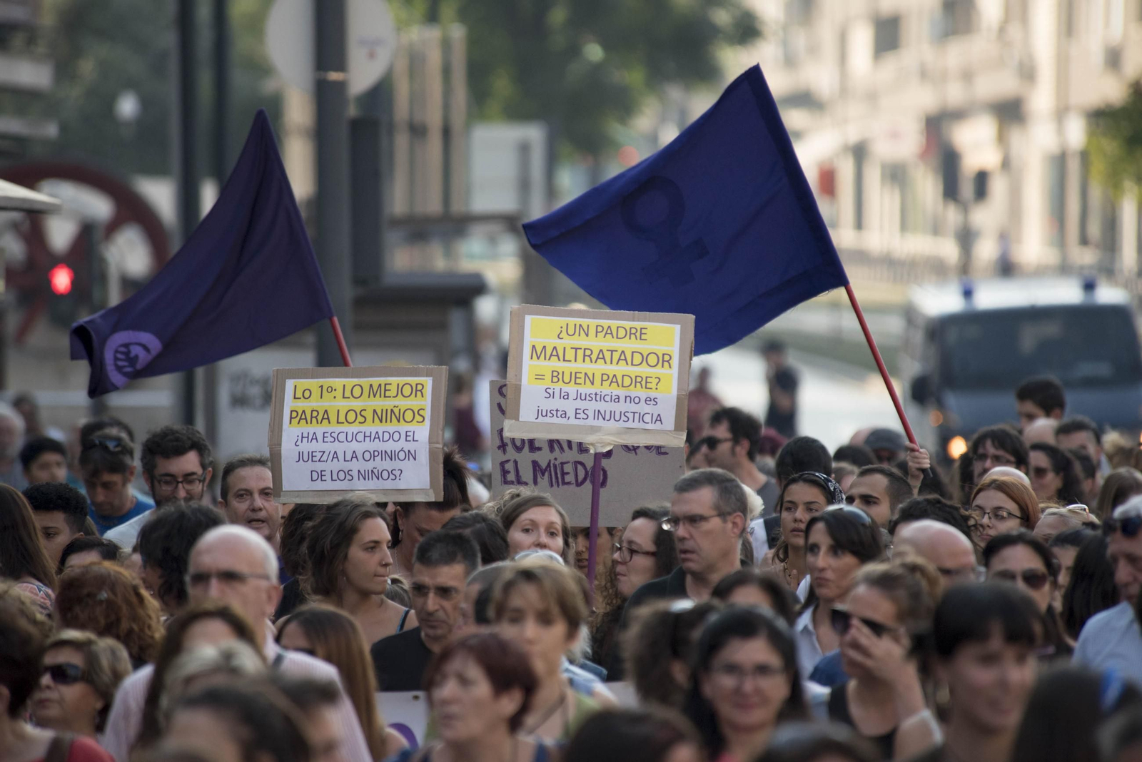 Manifestacion a favor Juana Rivas en 2017