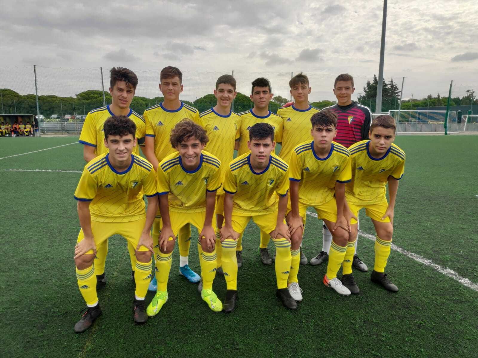 Equipo del Balón B cadete, que ha subido a Primera Andaluza.