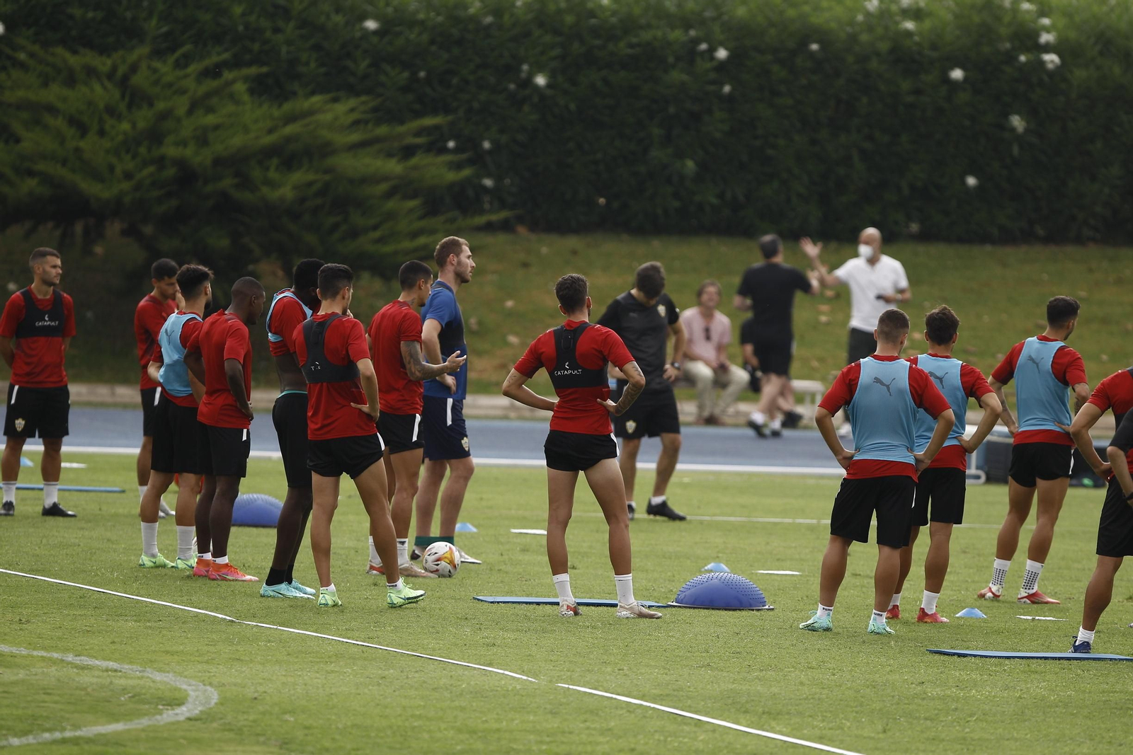 Fotogalería entrenamiento U.D. Almería