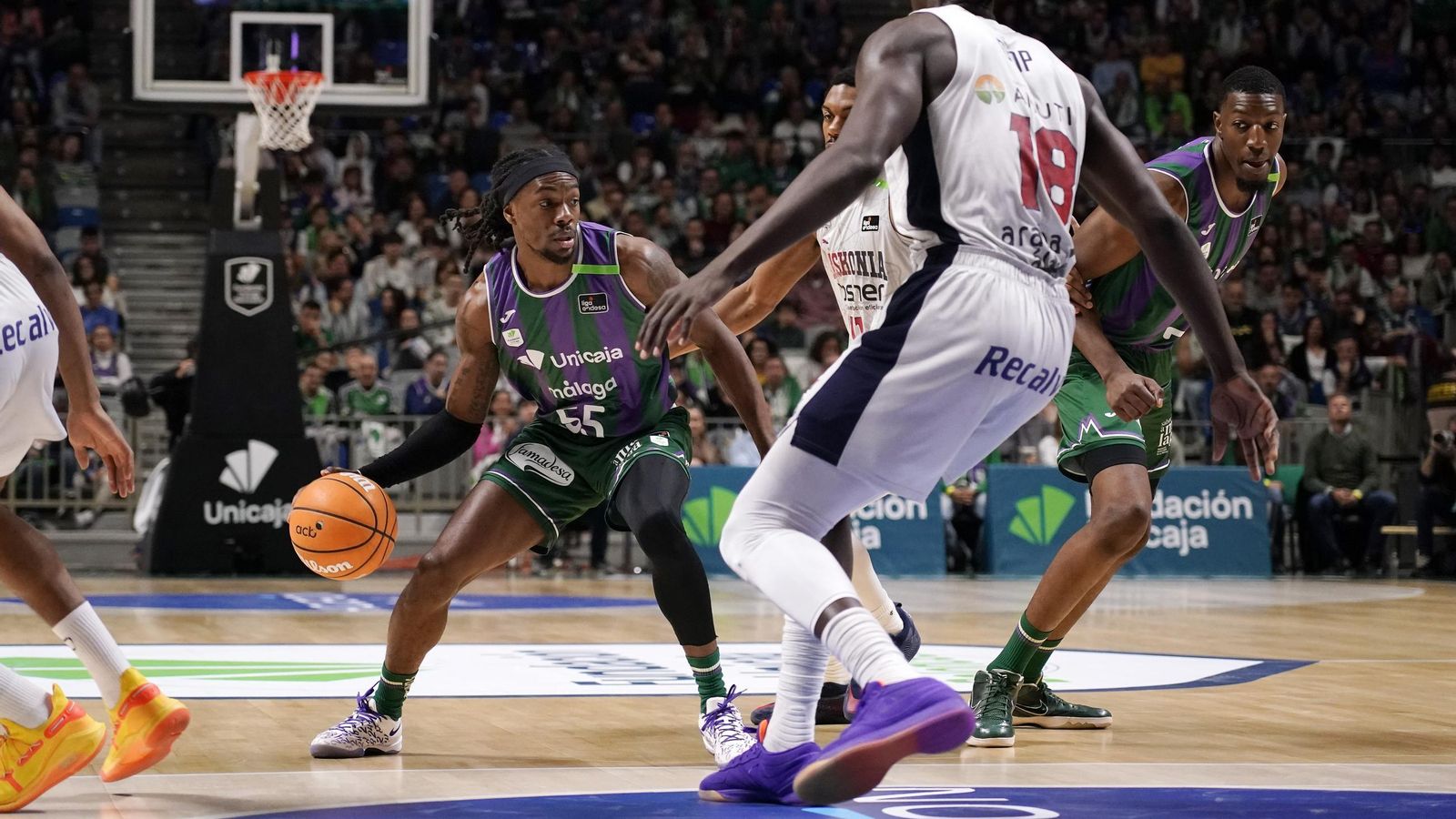 Las fotos del Unicaja-Baskonia