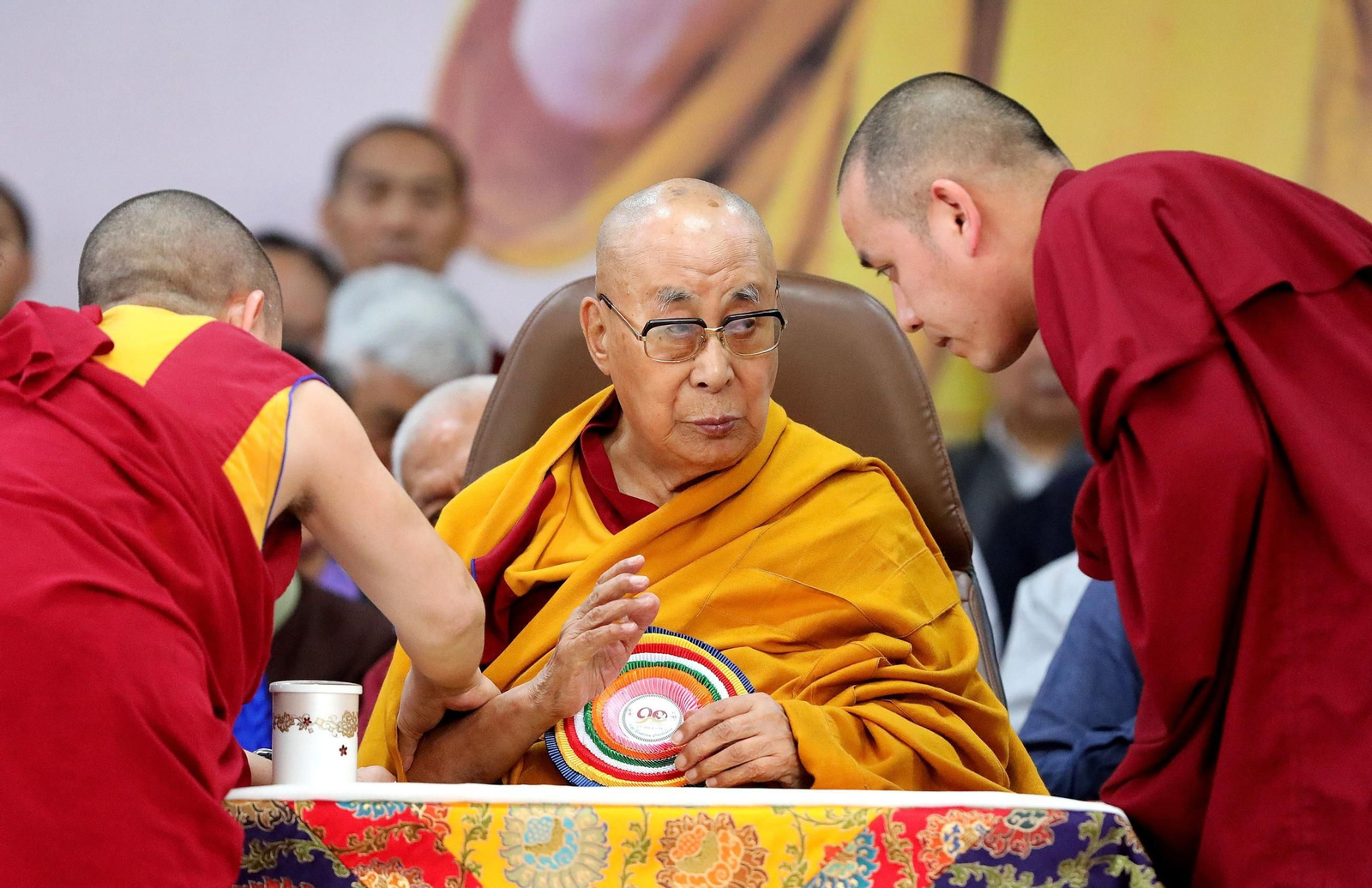 Las imágenes del 90º cumpleaños del dalái lama