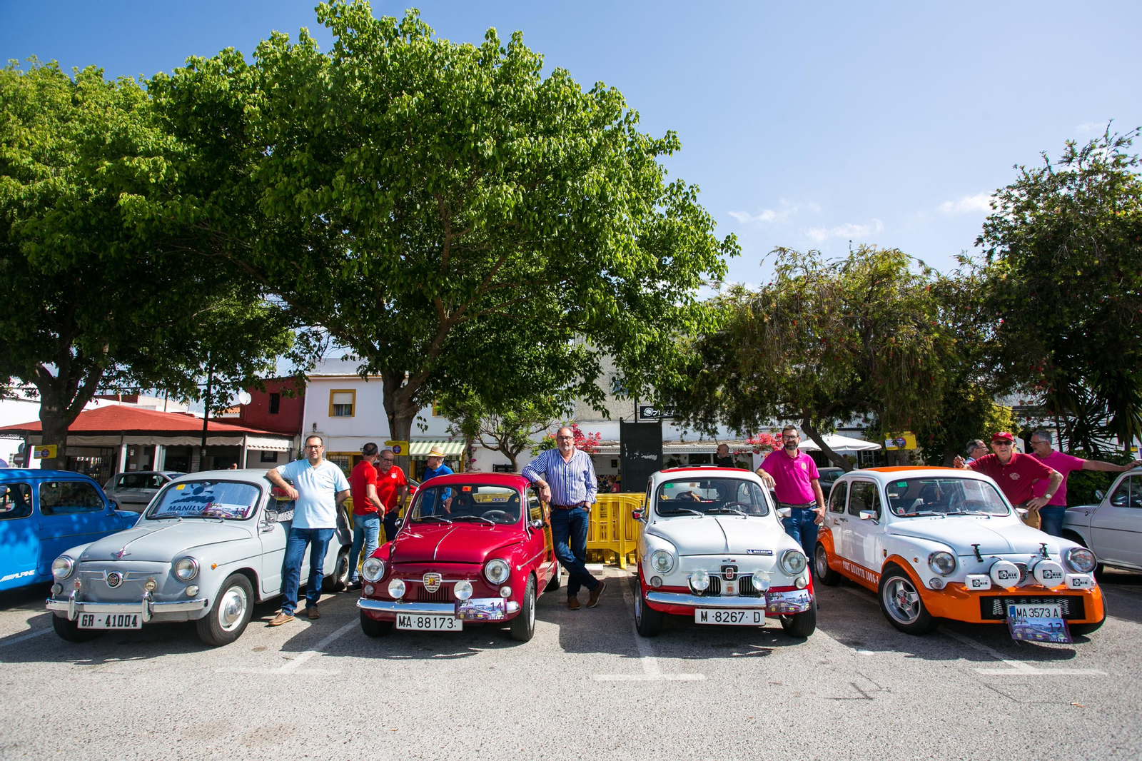 Fotos de la concentración de Seat 600 en Palmones