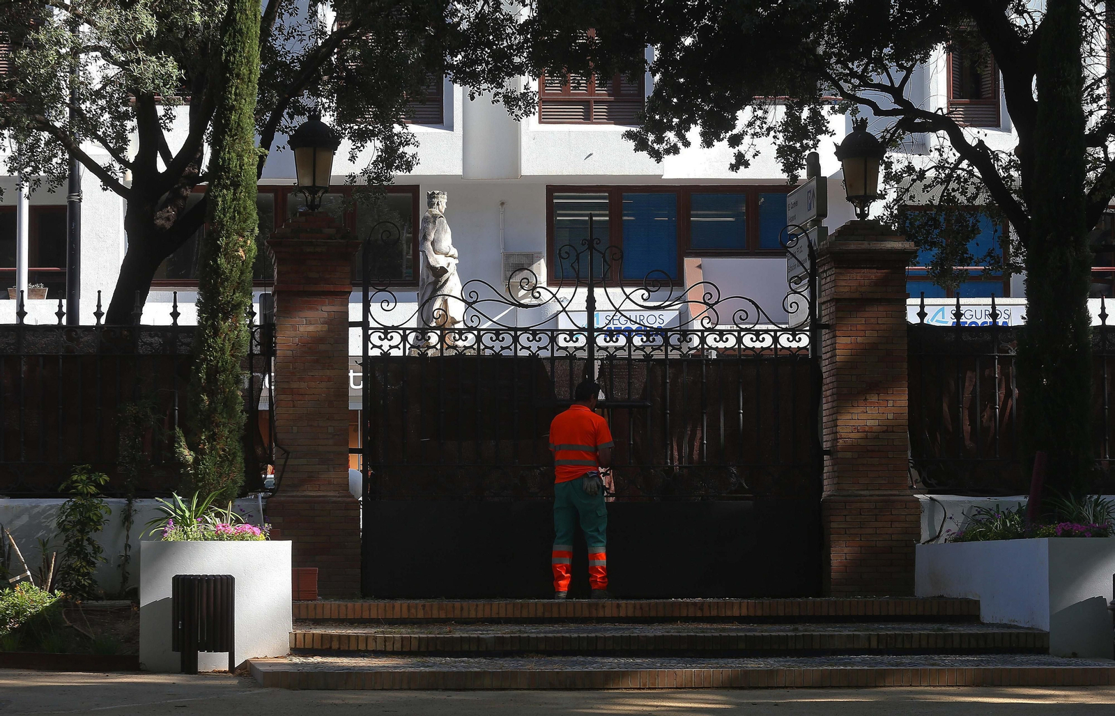 El parque María Cristina de Algeciras, listo para su reapertura