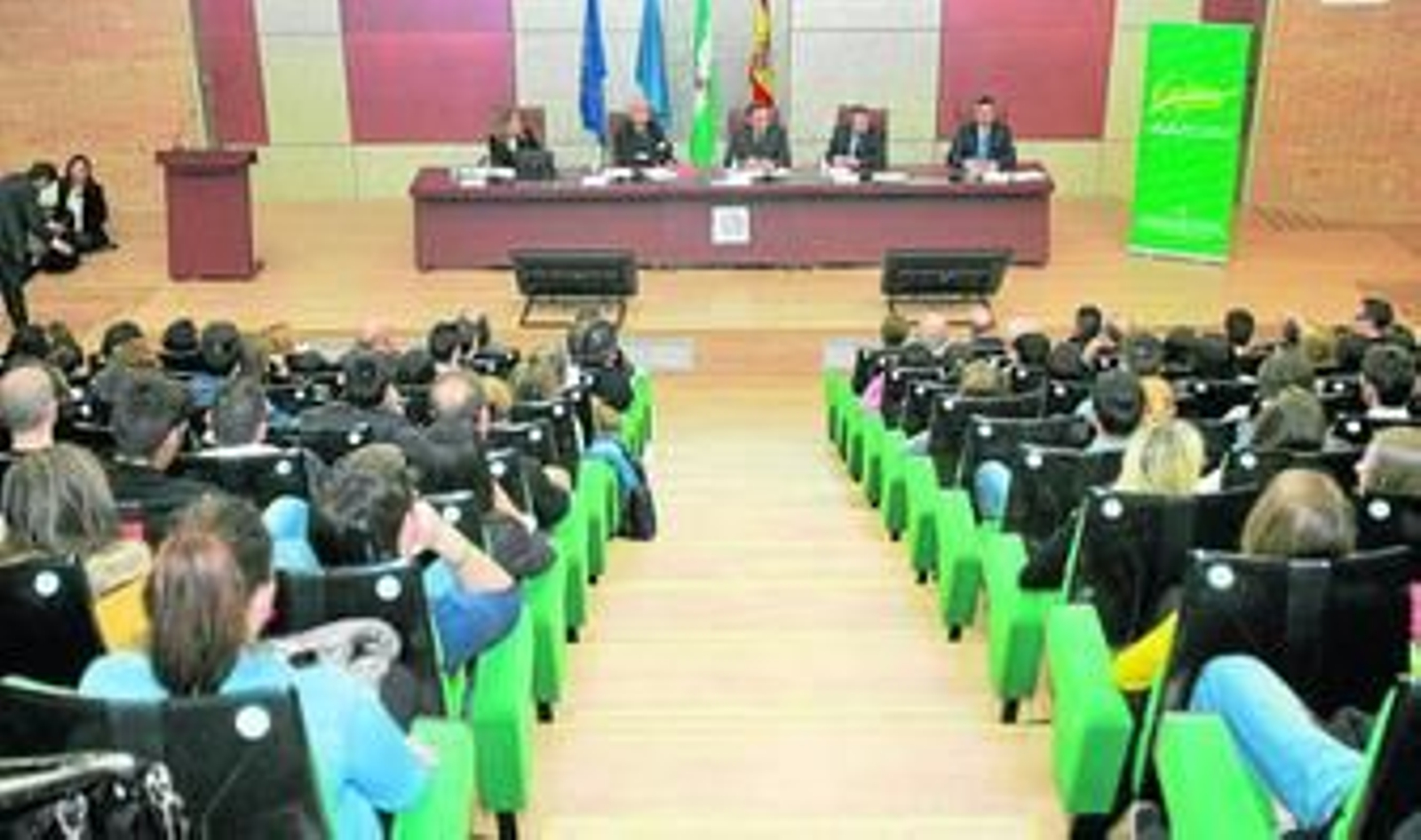 Las jornadas se están desarrollando en el Auditorio de la Universidad de Almería.