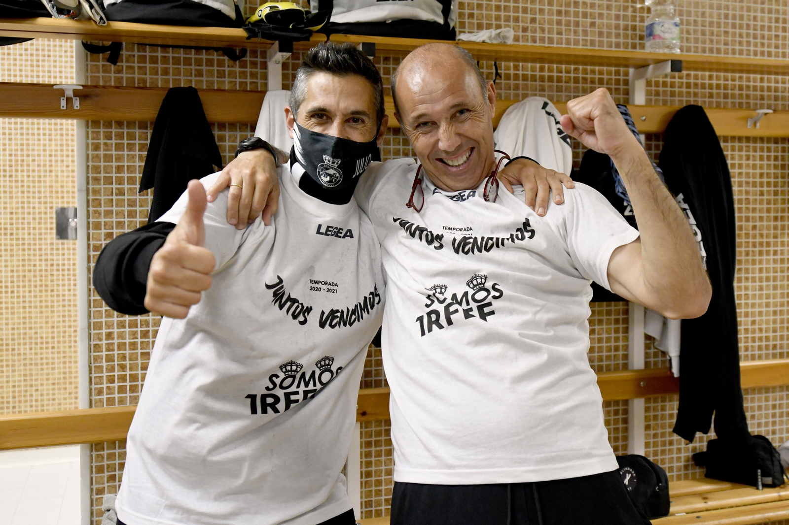 Fotos de la celebración del ascenso de la Balona a Primera RFEF
