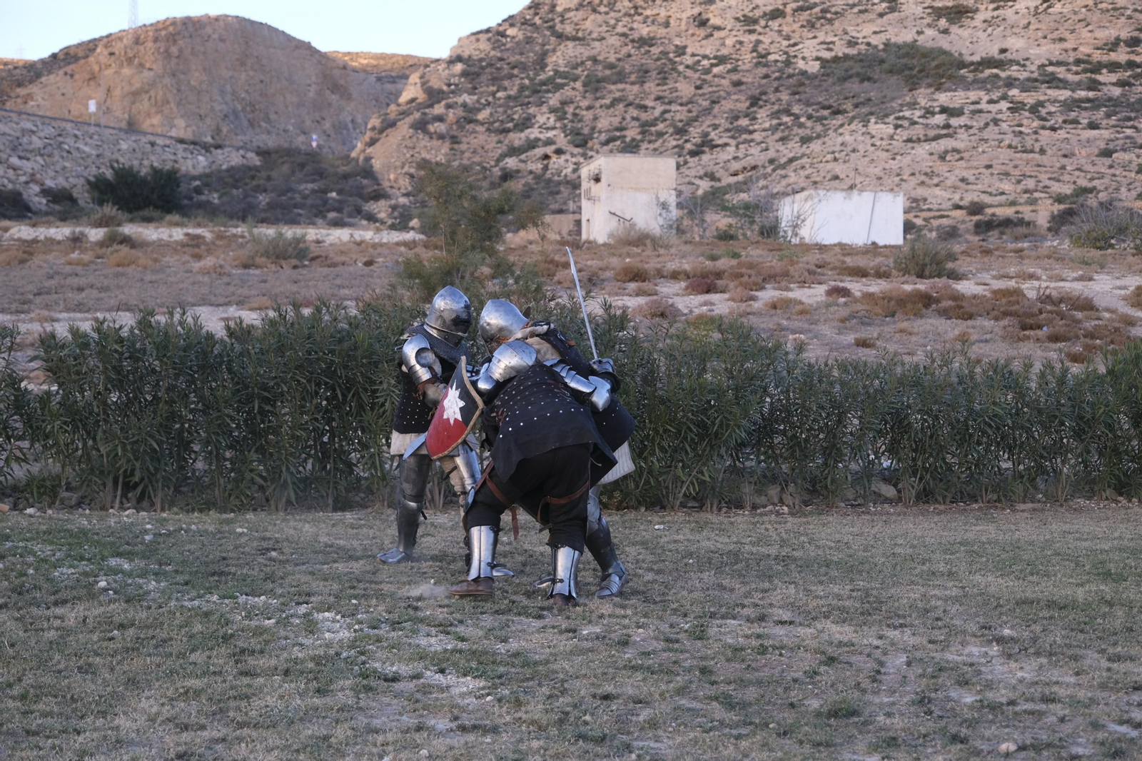 Fotogalería de los combates medievales en Almería