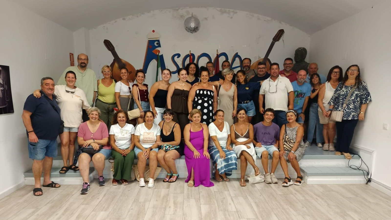 El coro 'La marinera'.