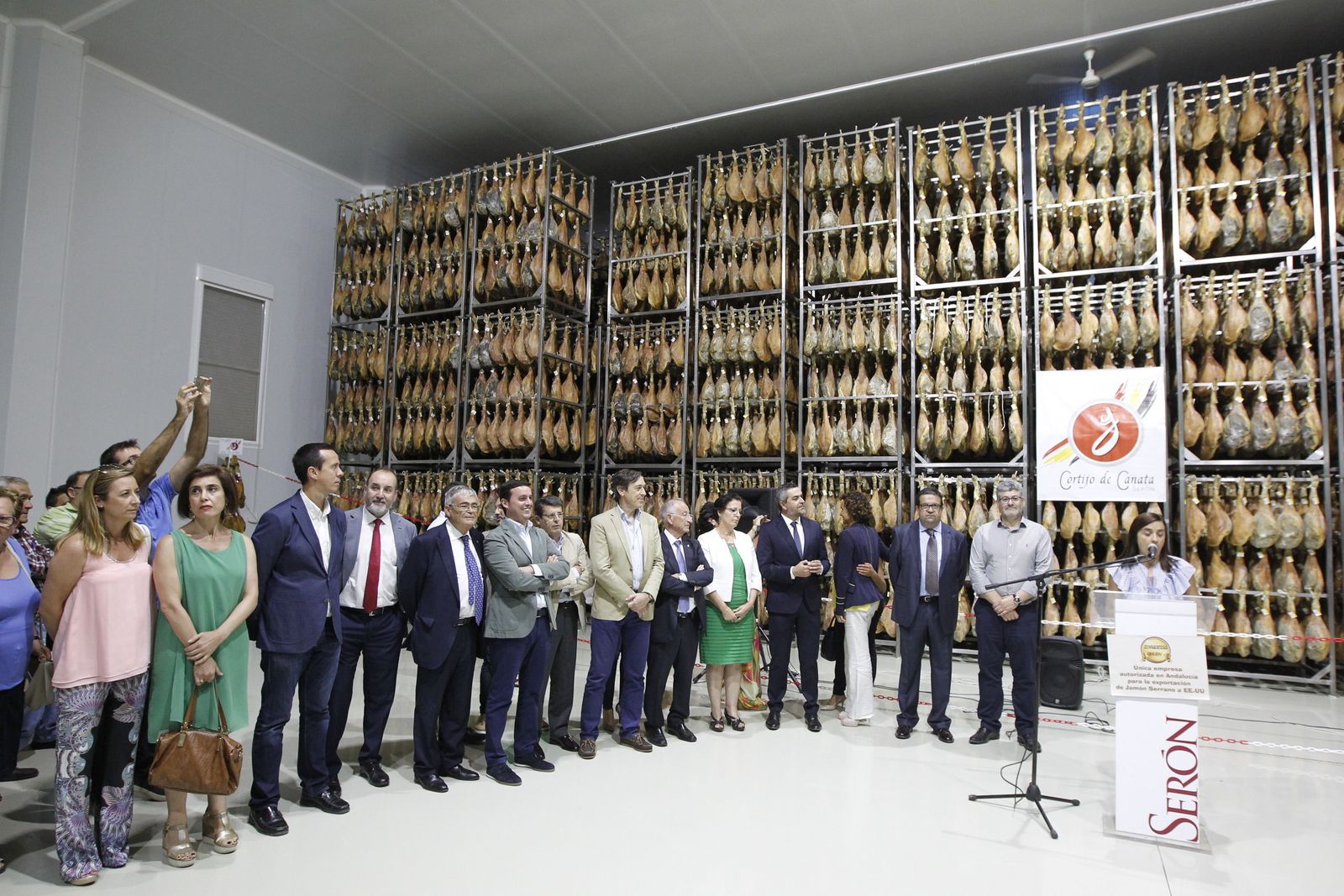 Las imágenes de la ampliación de las instalaciones de Jamones de Serón Cortijo de Canata