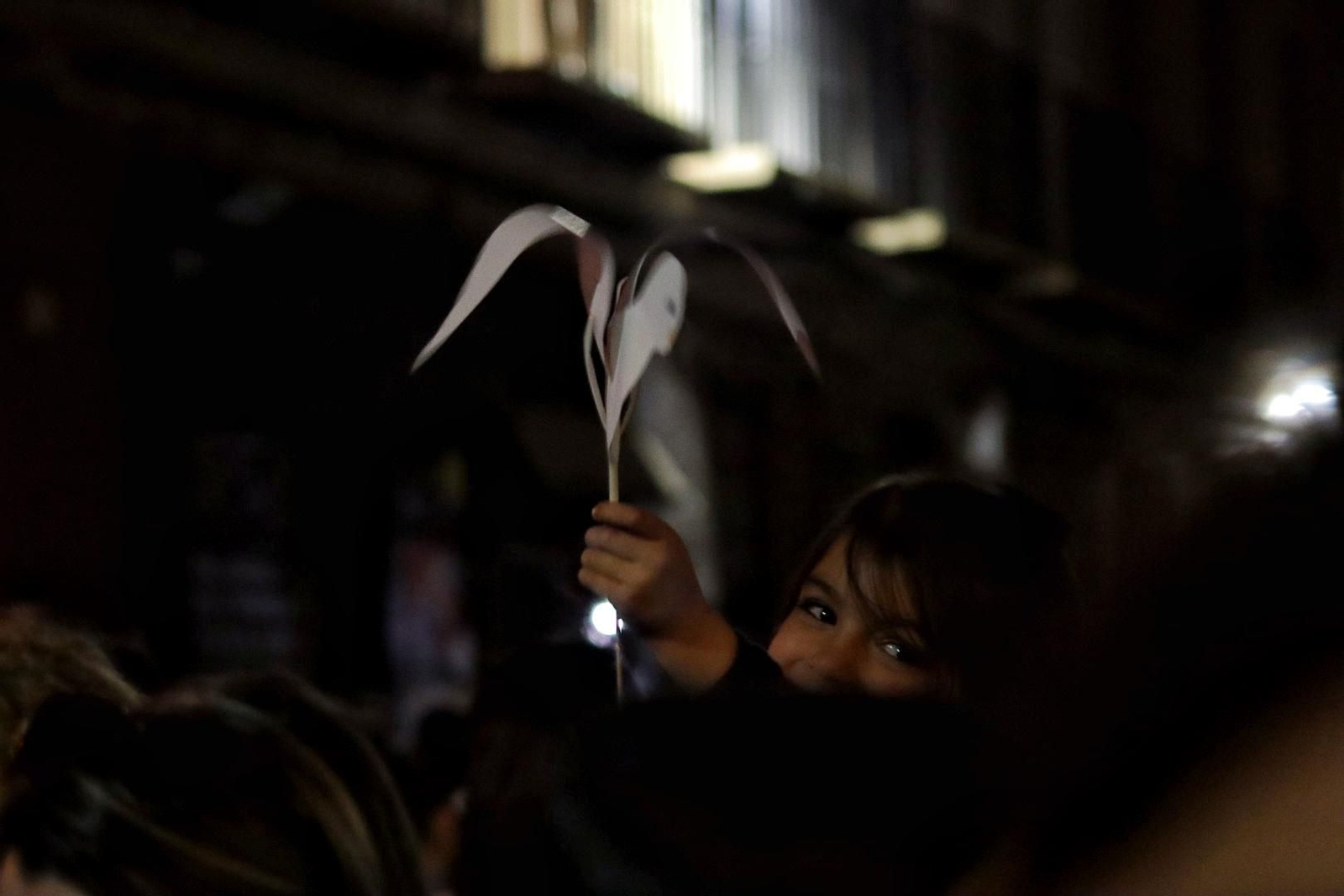 La Paloma en el Miércoles Santo de Málaga, en fotos