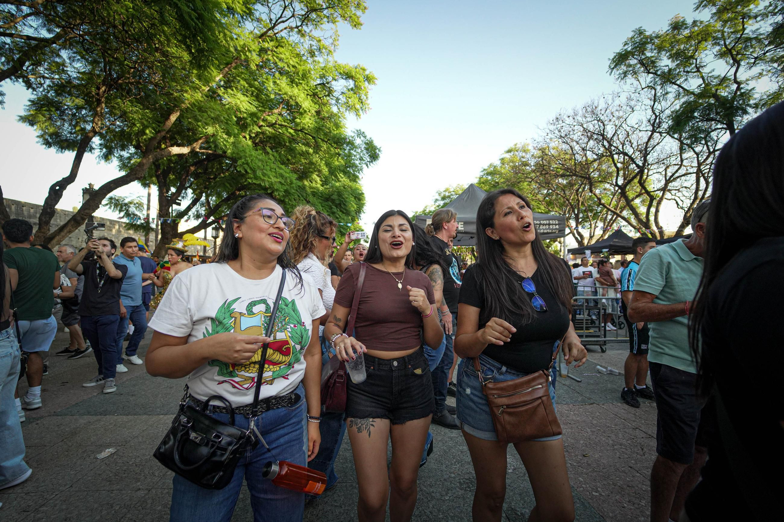 Imágenes de la fiesta Alma Hispana y la Noche Azul y Blanca en Jerez