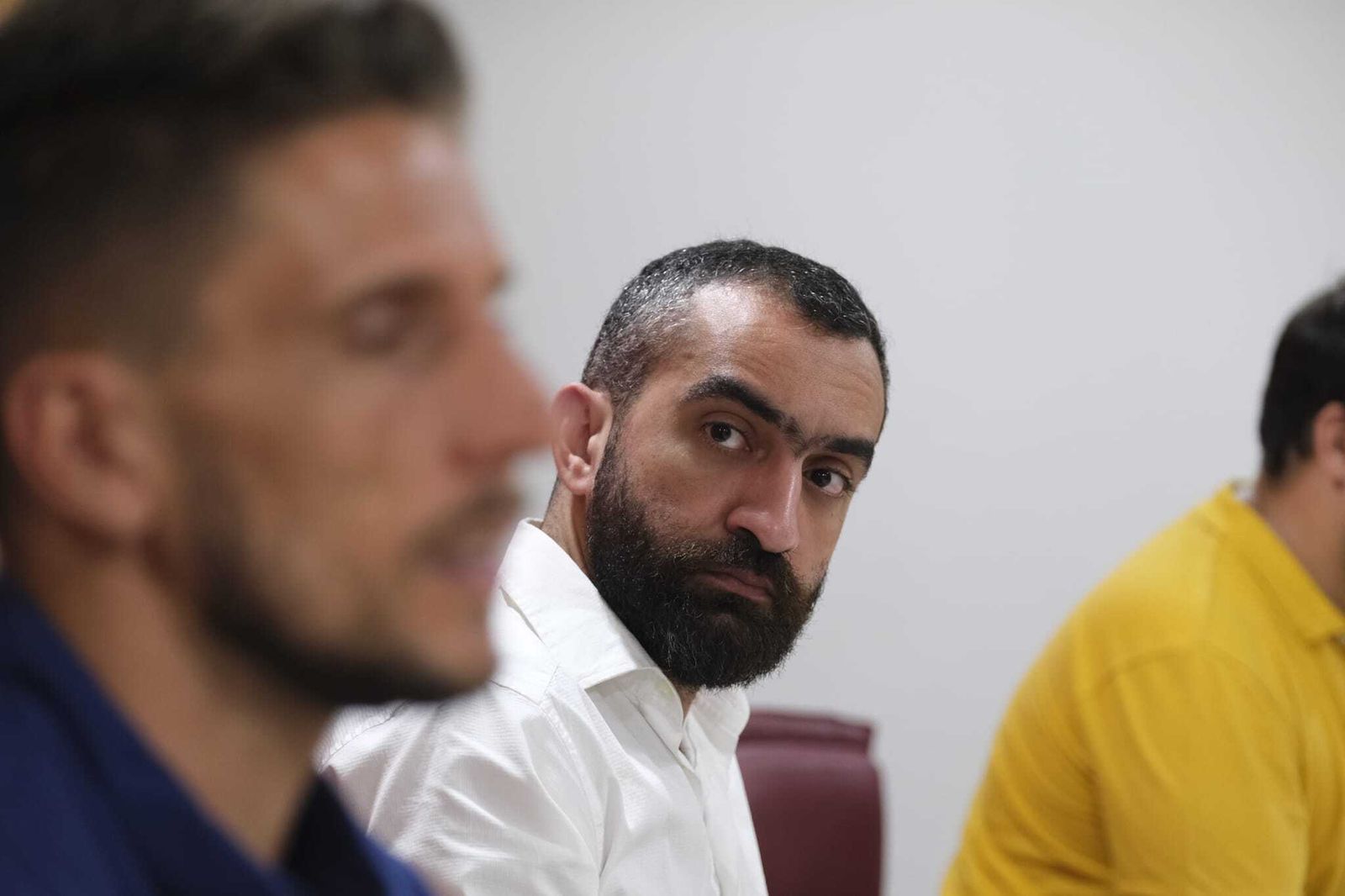 El Assy durante la presentación de Carriço.