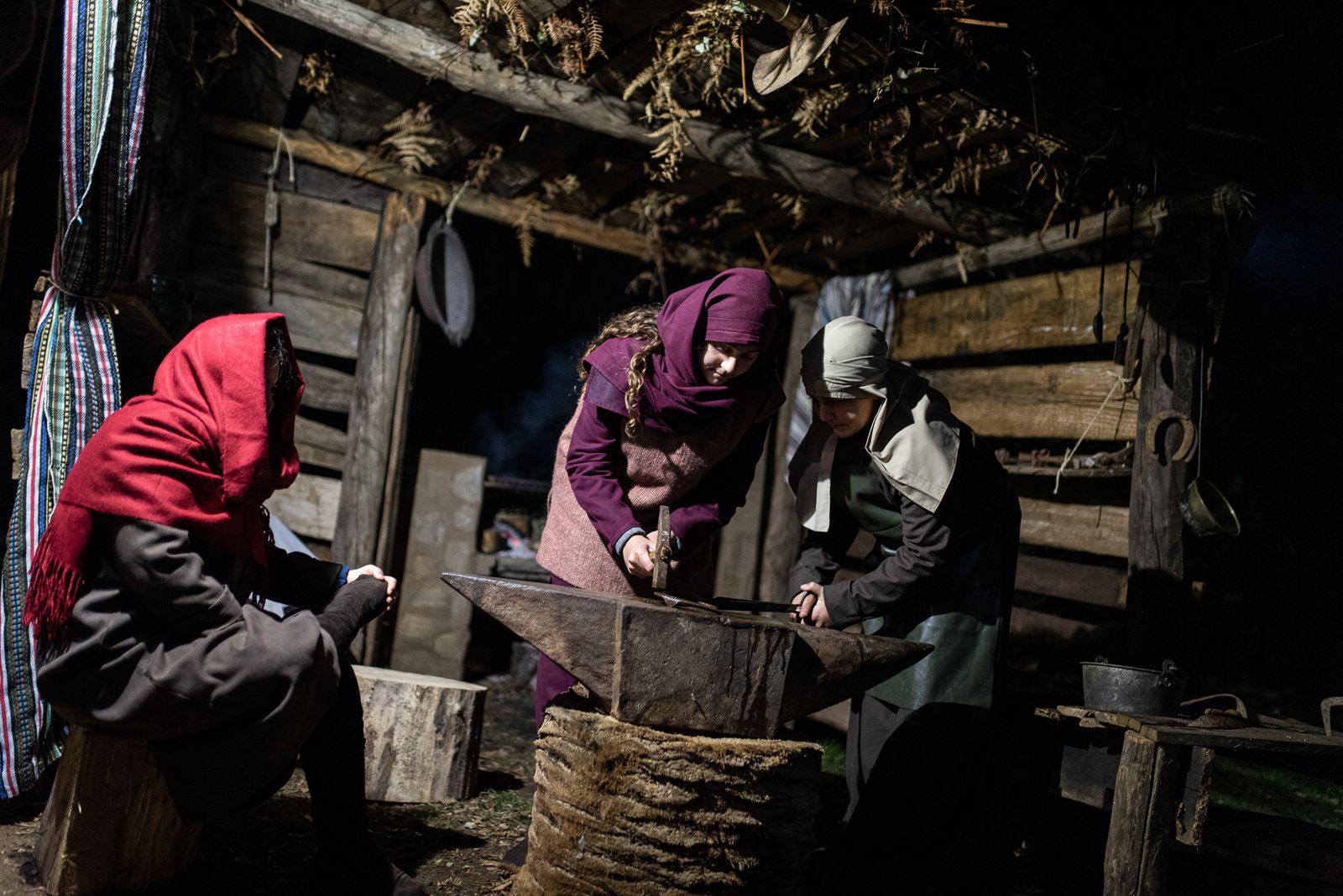 Imágenes: Una visita al Belén viviente de Puerto Moral